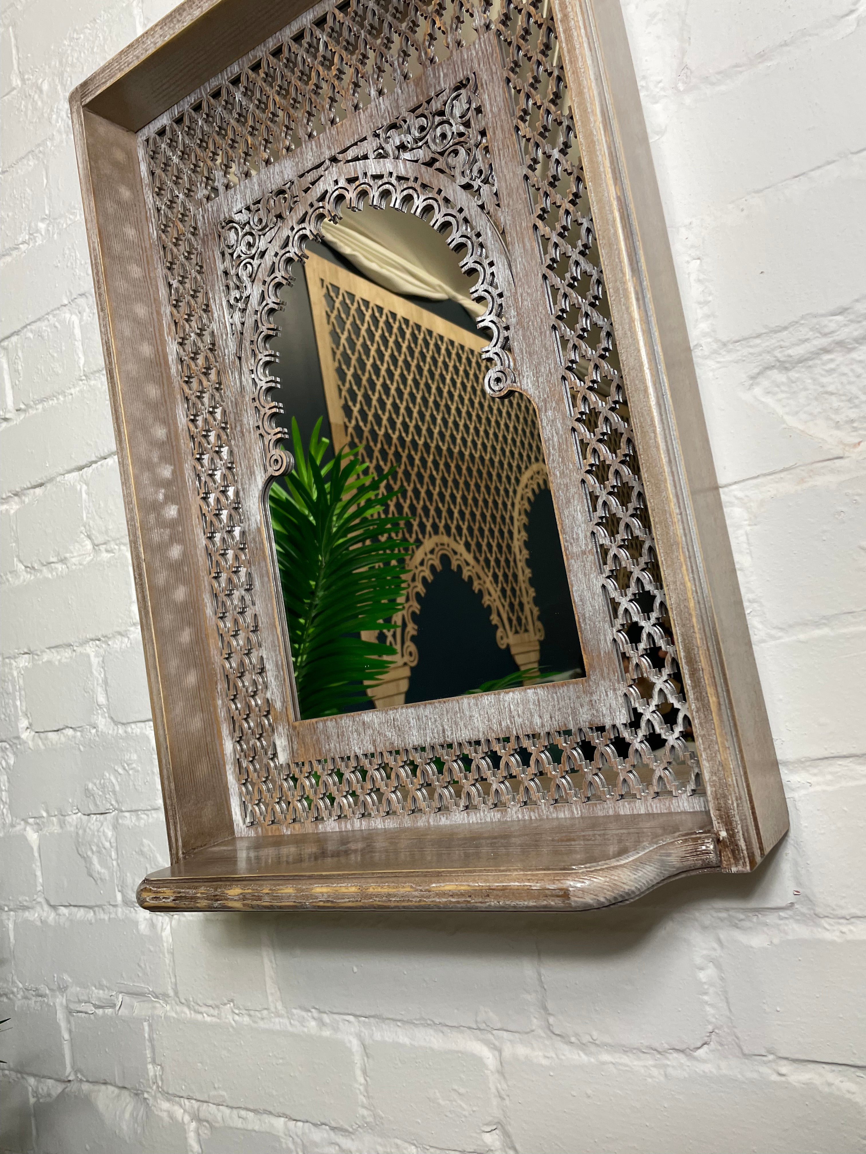 Luxurious Rustic Handcrafted Moroccan Mirror | Reclaimed Mirror