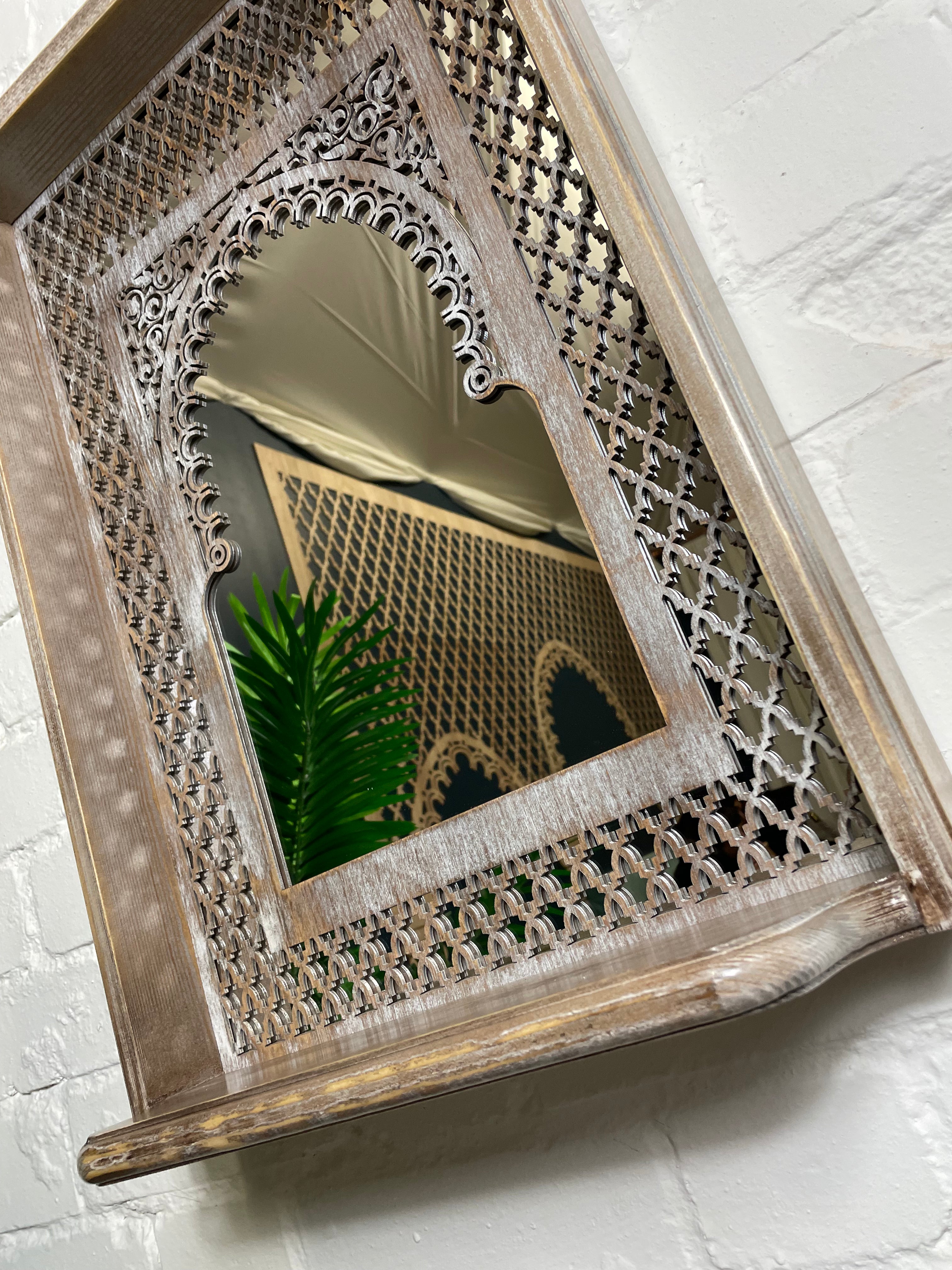 Luxurious Rustic Handcrafted Moroccan Mirror | Reclaimed Mirror