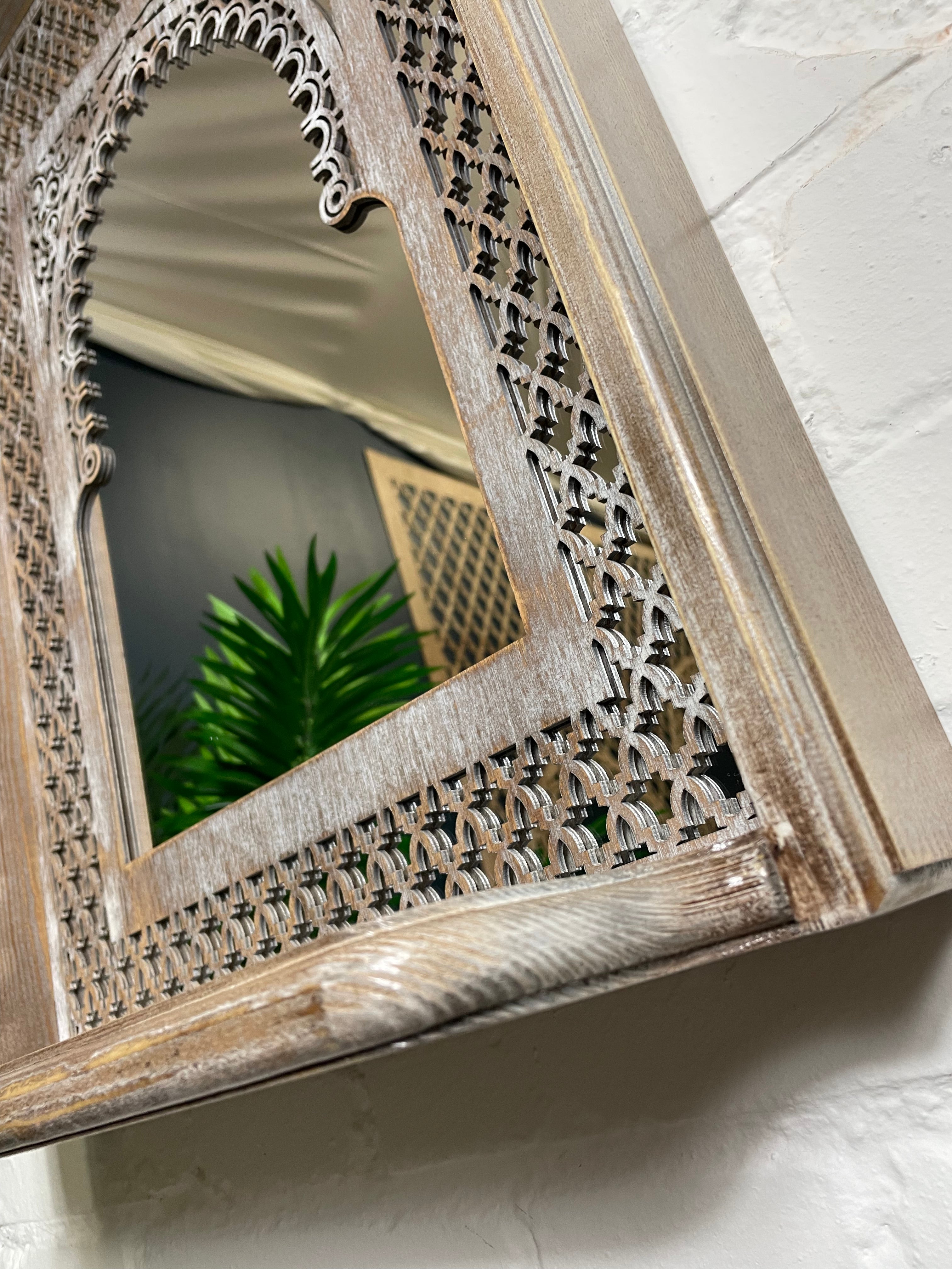 Luxurious Rustic Handcrafted Moroccan Mirror | Reclaimed Mirror