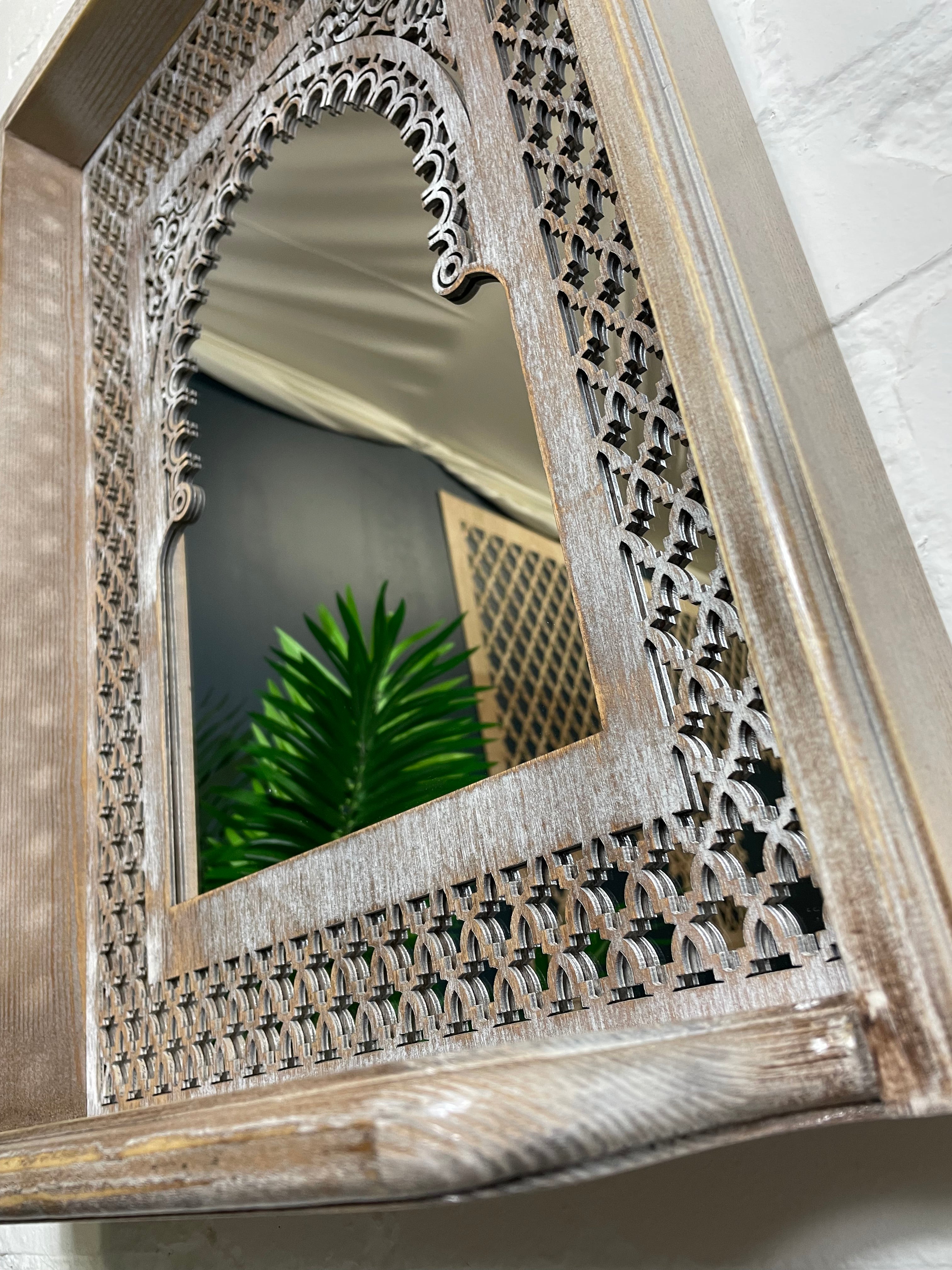 Luxurious Rustic Handcrafted Moroccan Mirror | Reclaimed Mirror