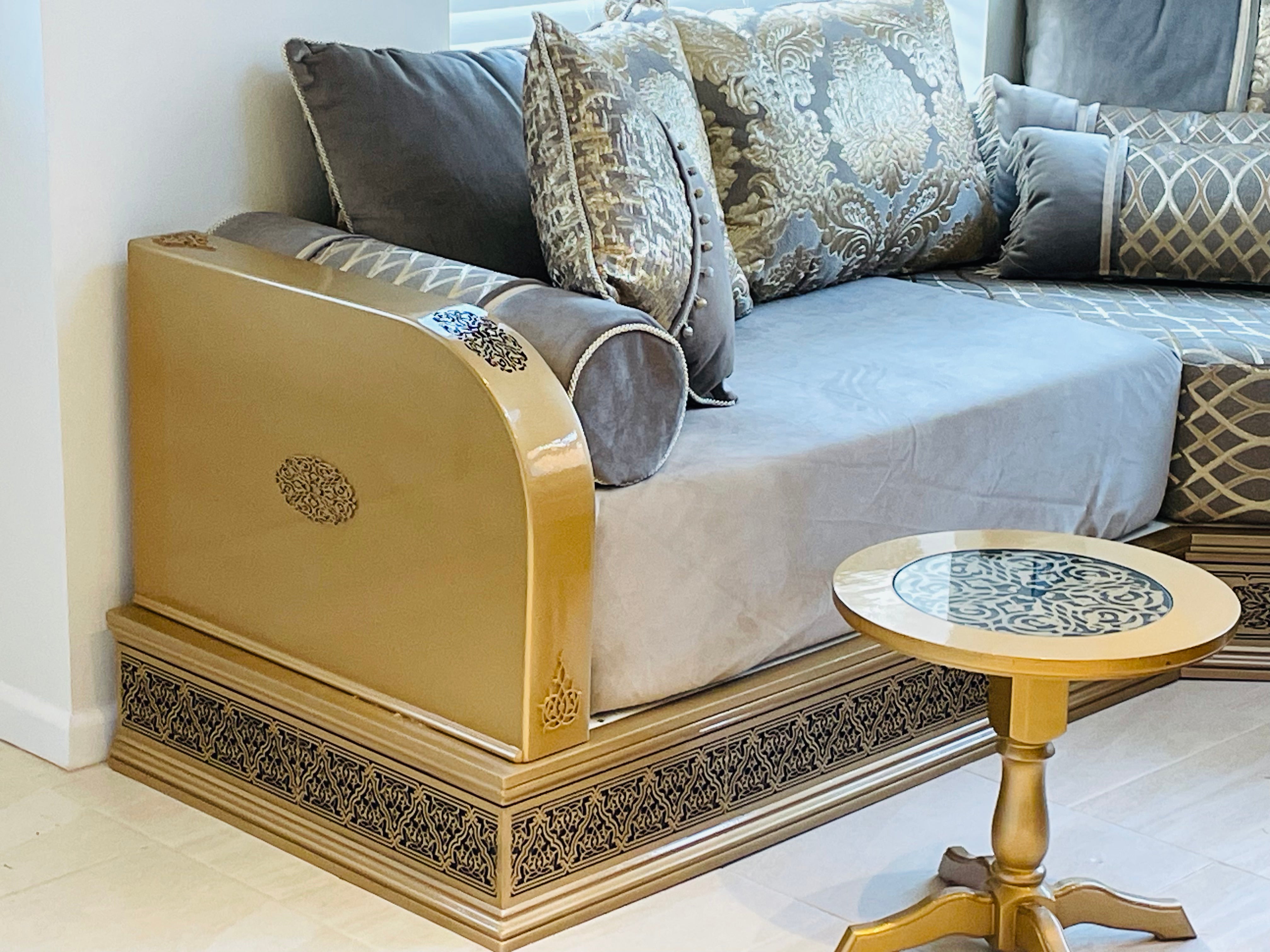 Luxurious Arabesque Moroccan Custom Sofas | Daybed Made to Measure In UK