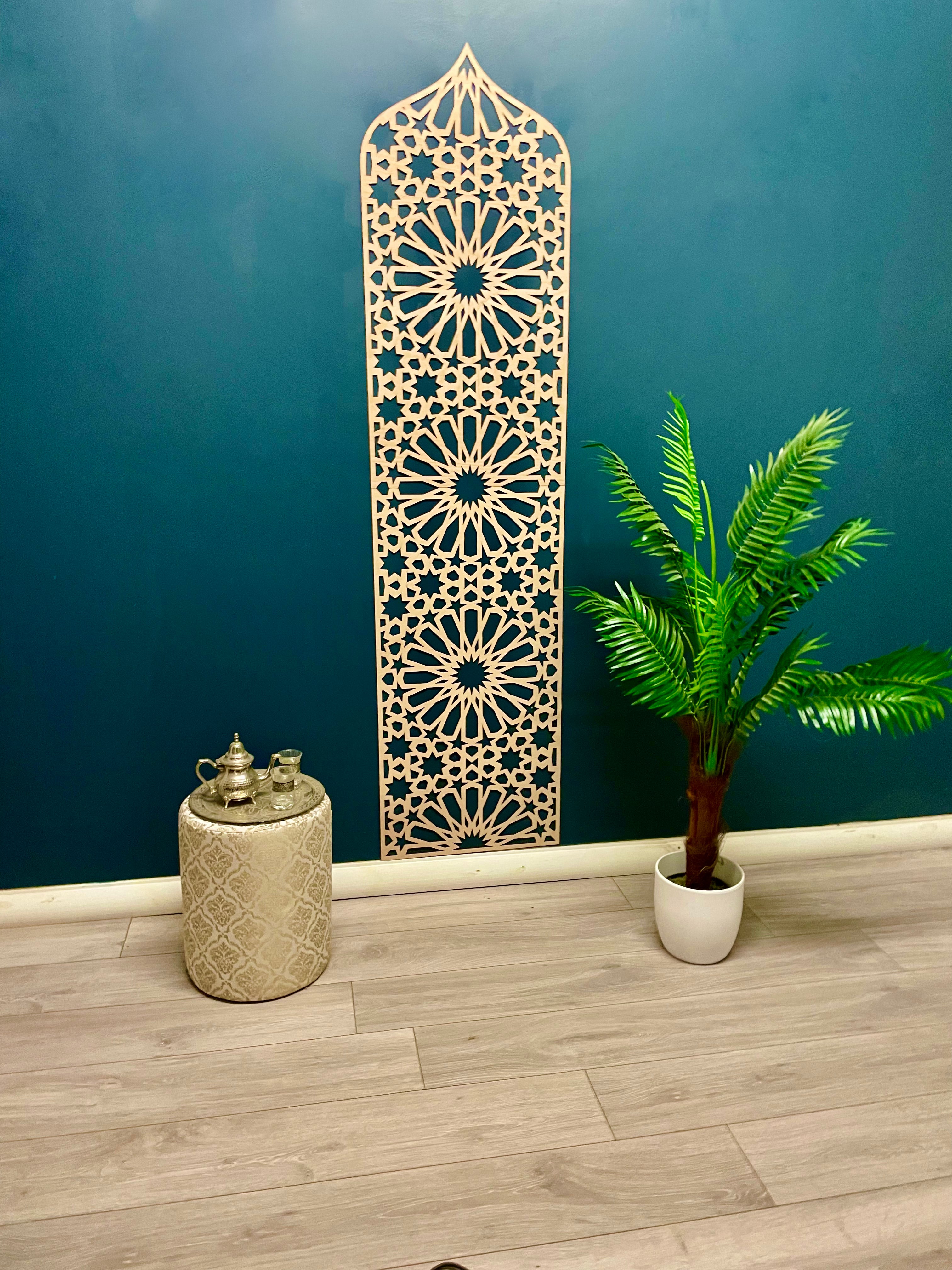  Decorative Wall Panel Geometrical Pattern| Moroccan Furniture In UK