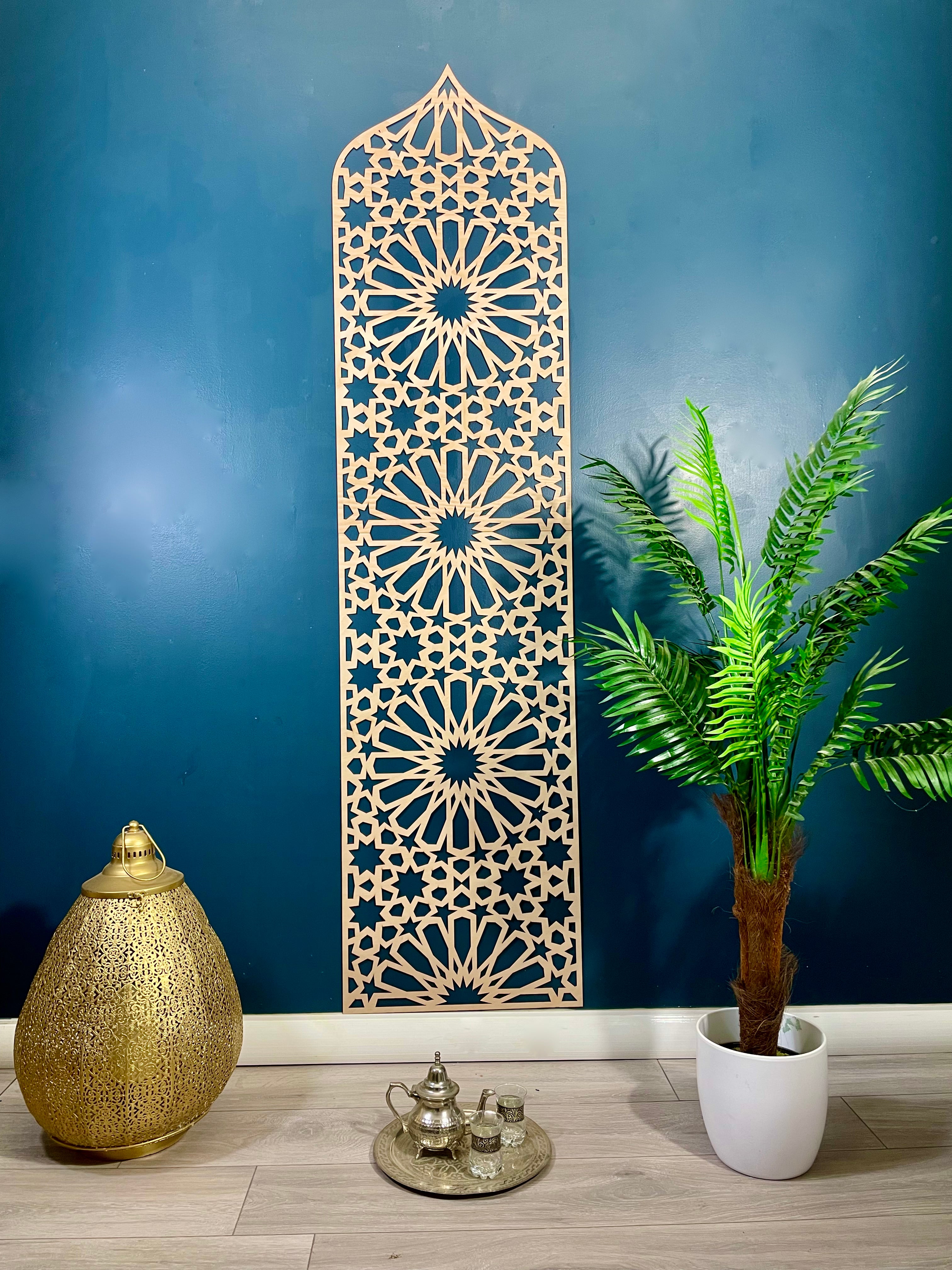 Decorative Wall Panel Geometrical Pattern| Moroccan Furniture In UK