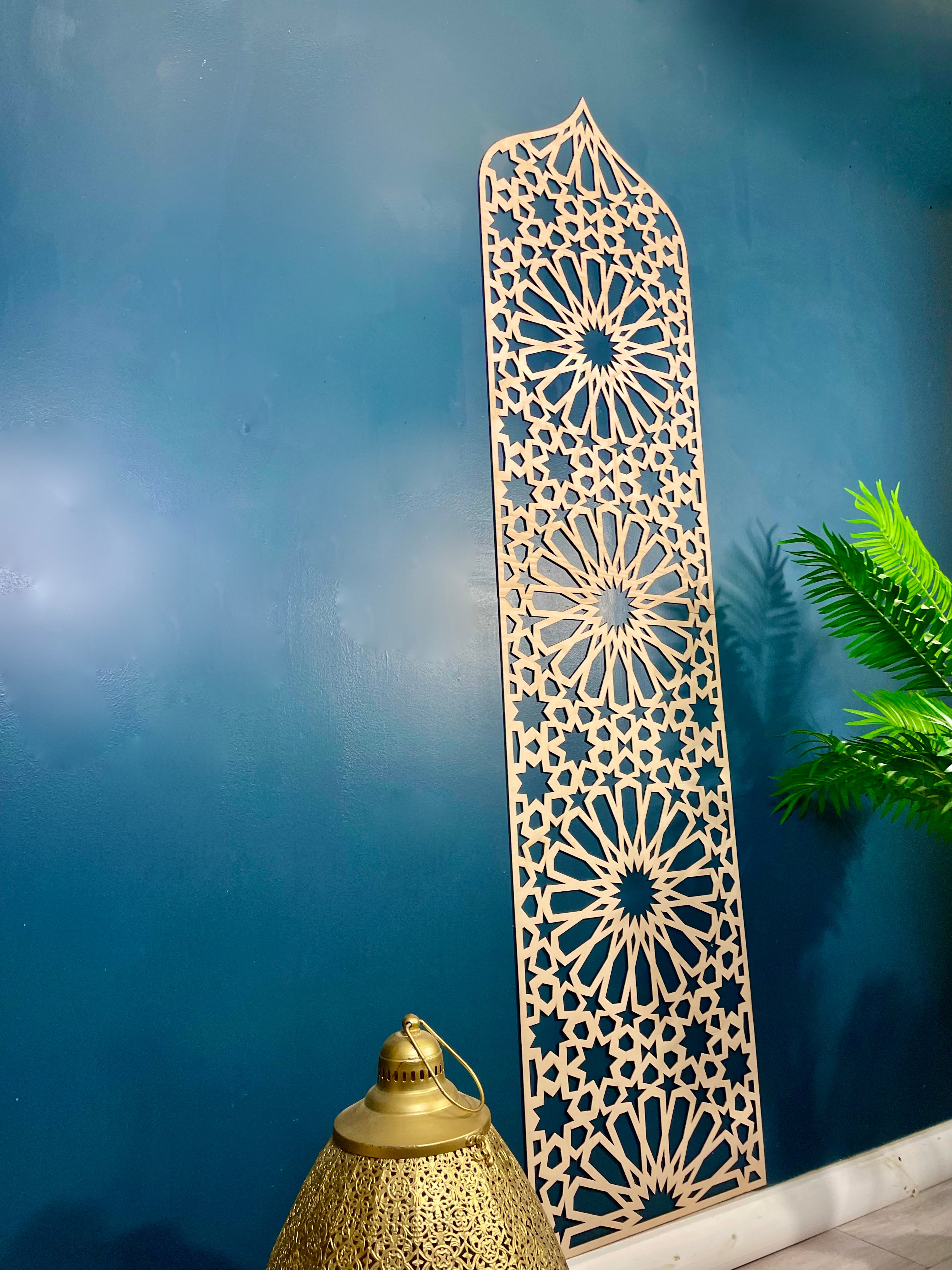 Decorative Wall Panel Geometrical Pattern| Moroccan Furniture In UK