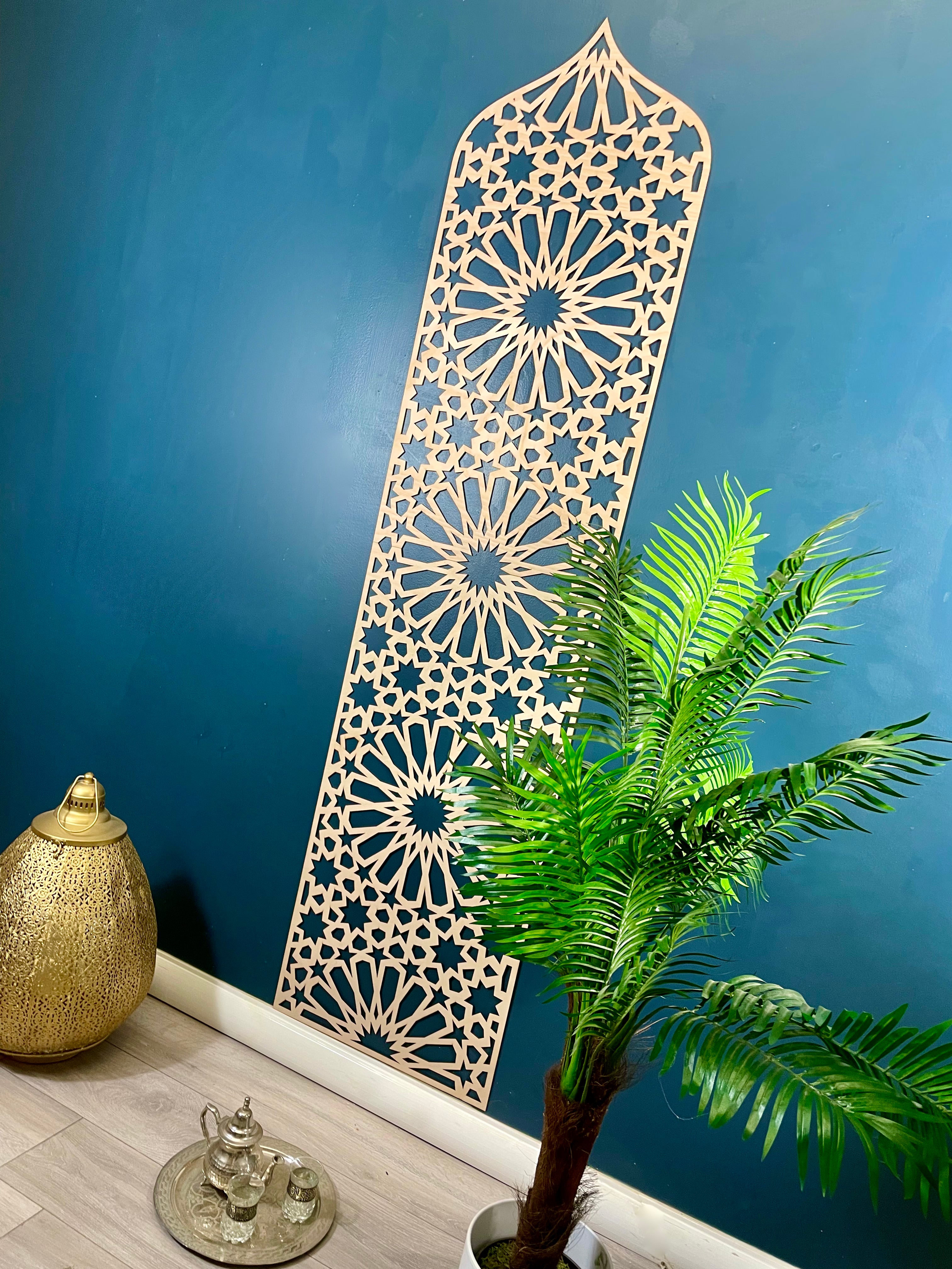Decorative Wall Panel Geometrical Pattern| Moroccan Furniture In UK