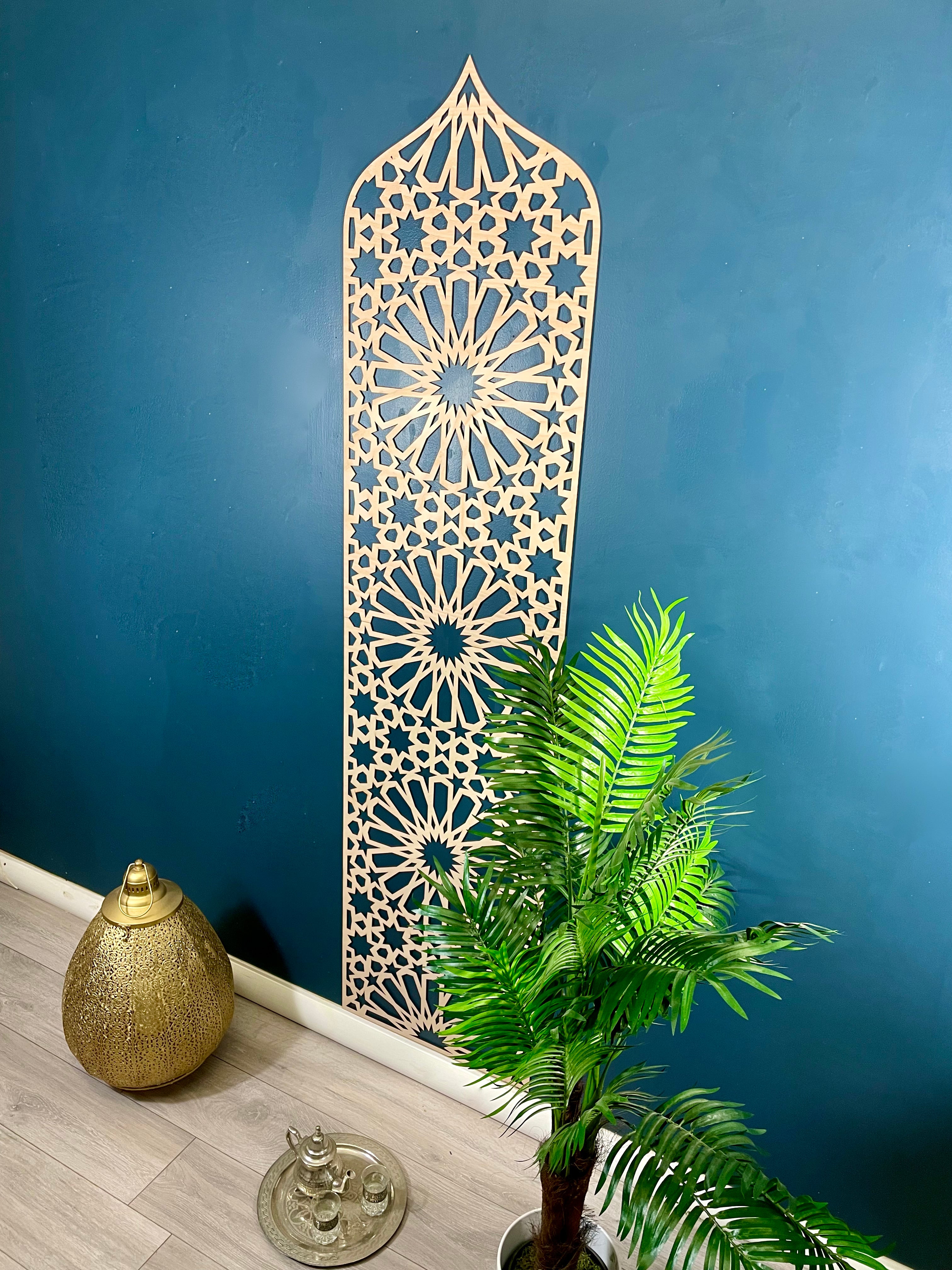 Decorative Wall Panel Geometrical Pattern| Moroccan Furniture In UK