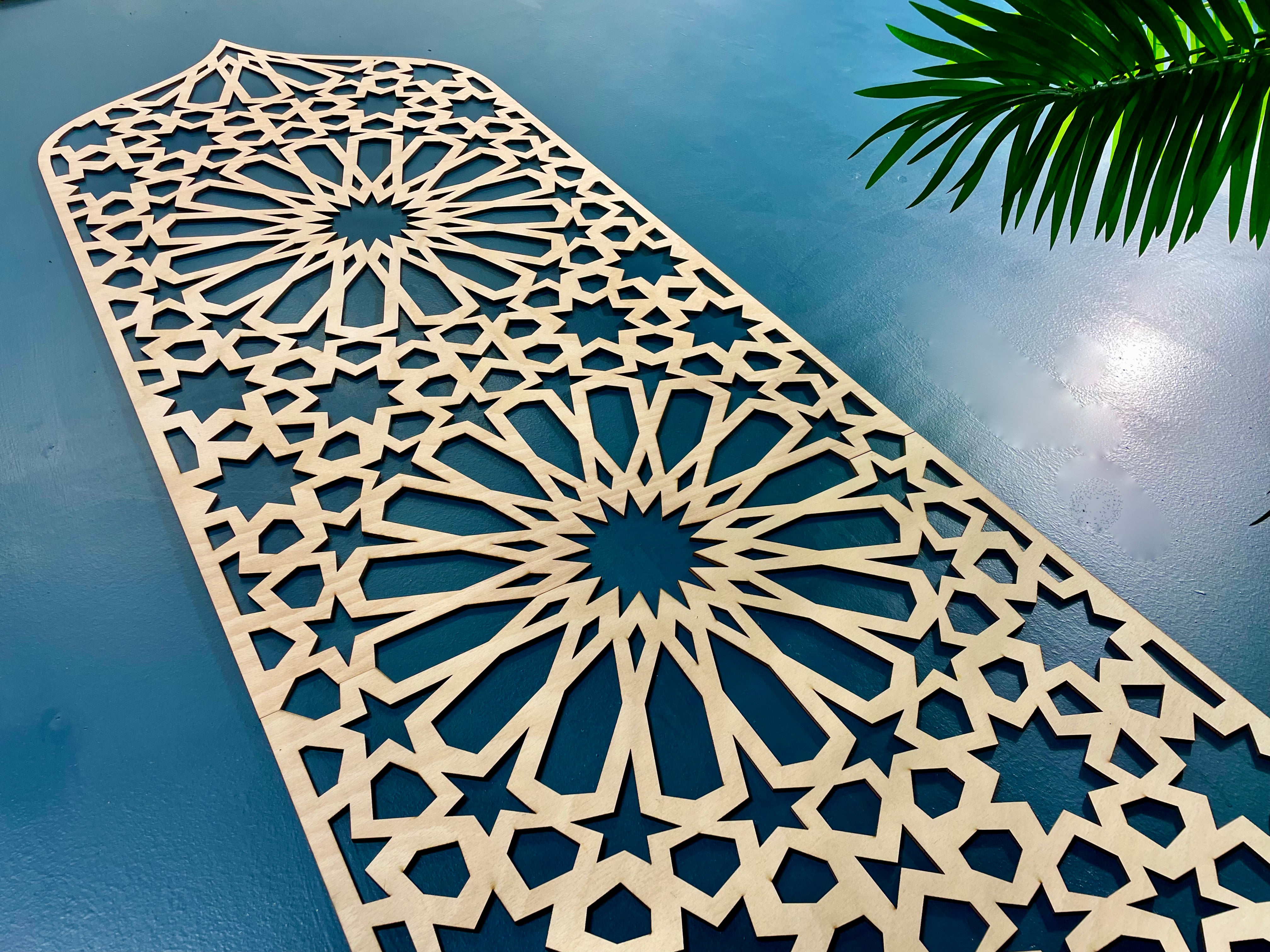 Decorative Wall Panel Geometrical Pattern| Moroccan Furniture In UK