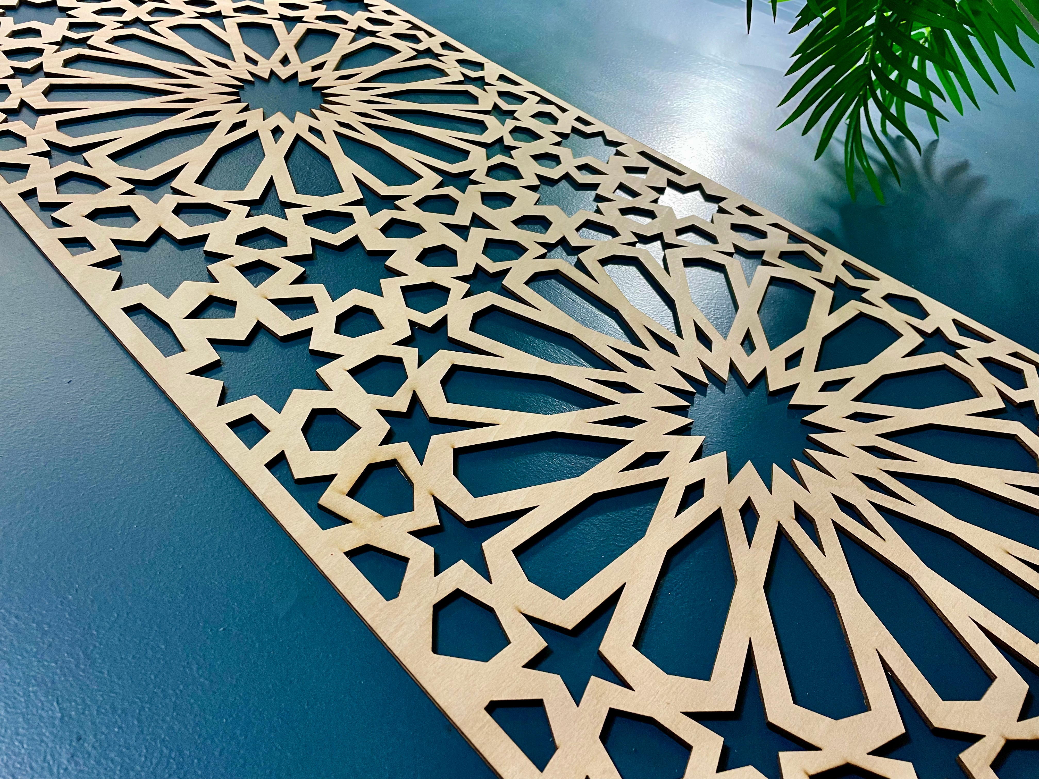 Decorative Wall Panel Geometrical Pattern| Moroccan Furniture In UK