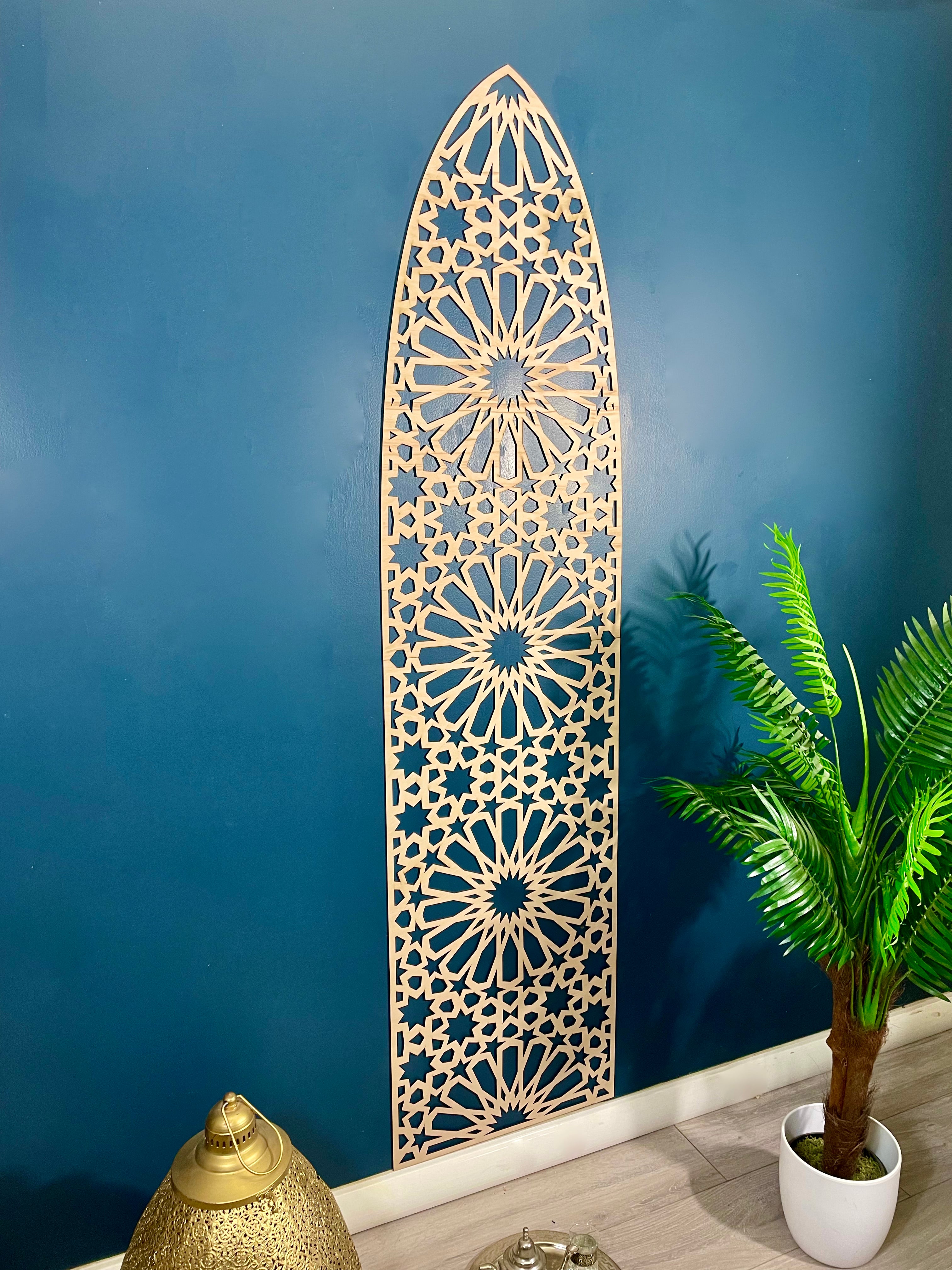 Moroccan Decor Geometrical Arched Panel