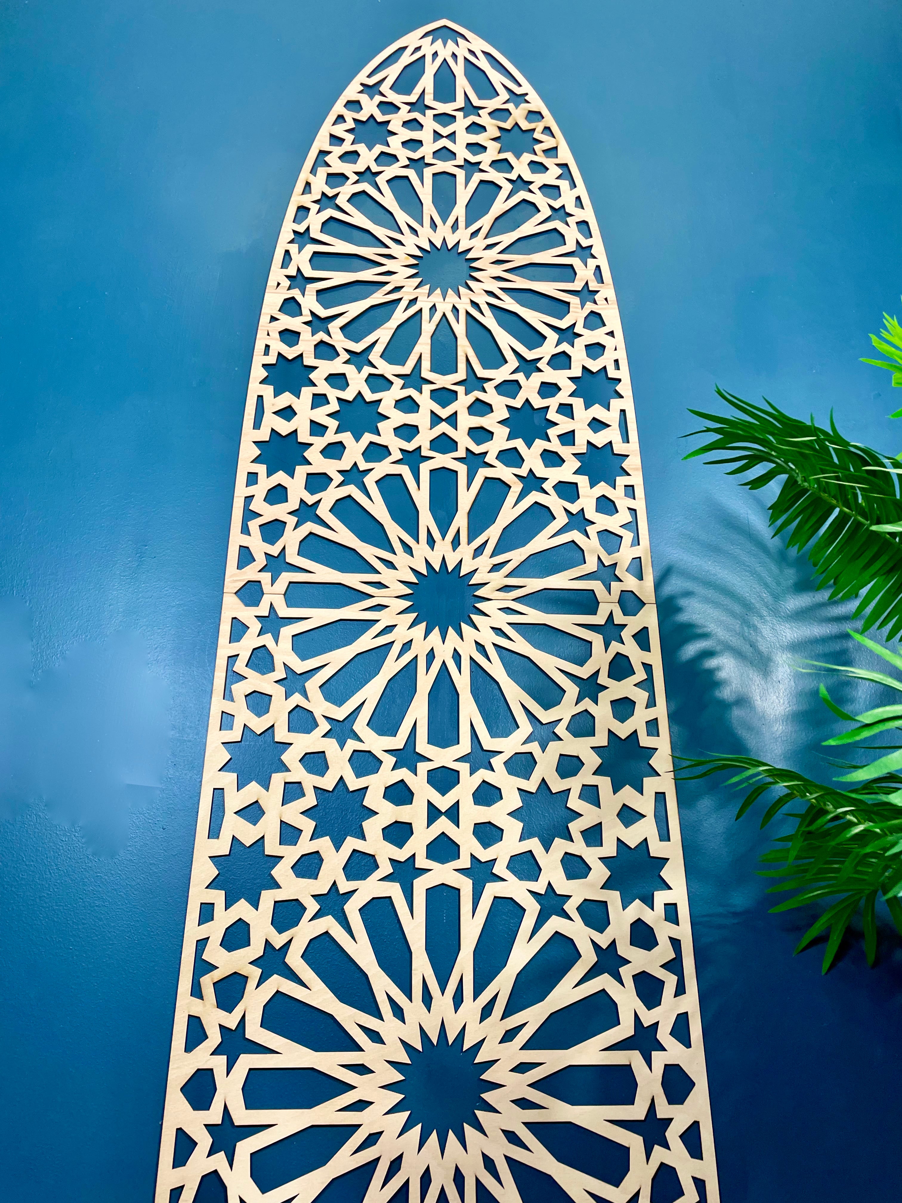 Moroccan Decor Geometrical Arched Panel