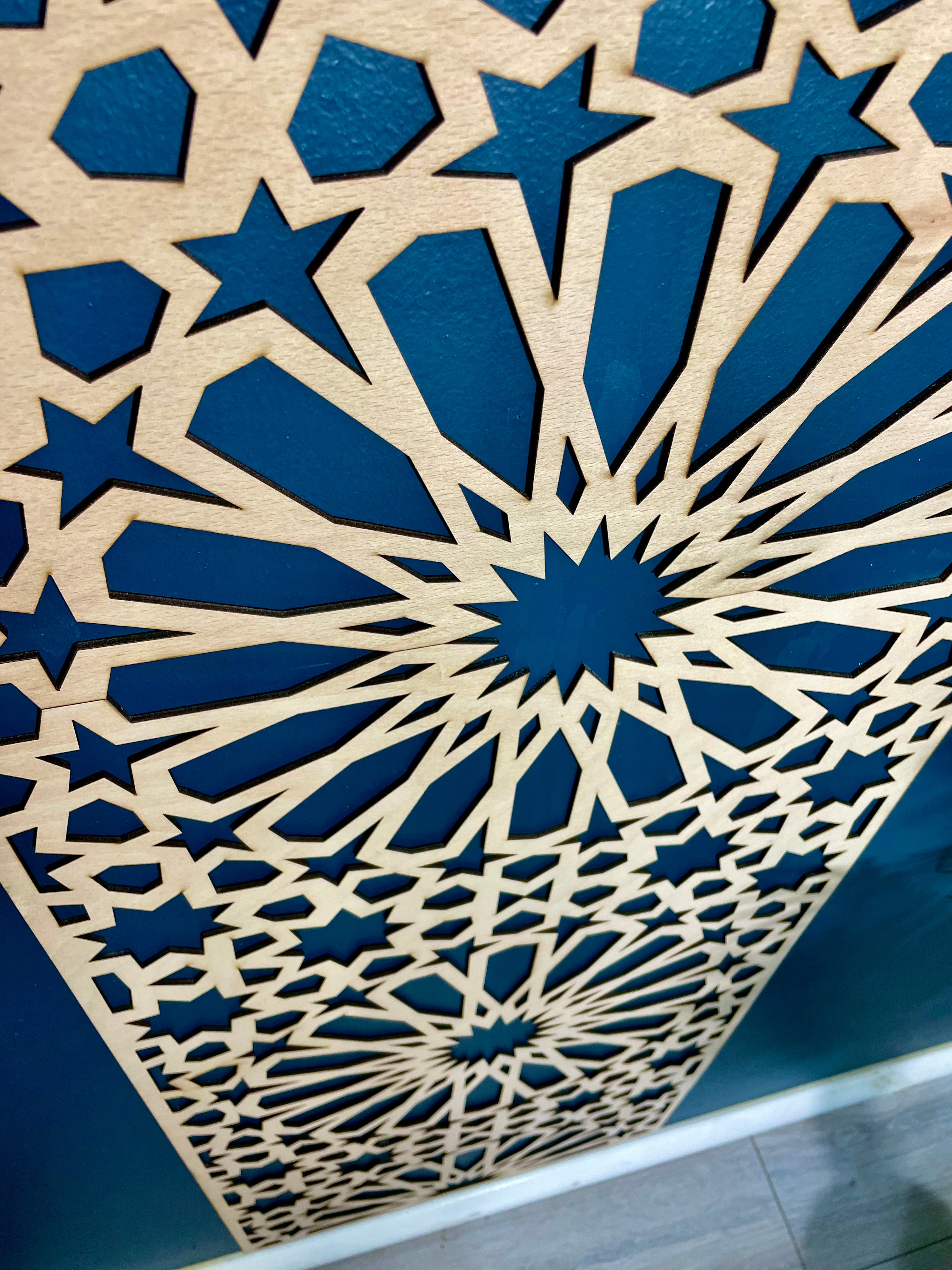 Moroccan Decor Geometrical Arched Panel