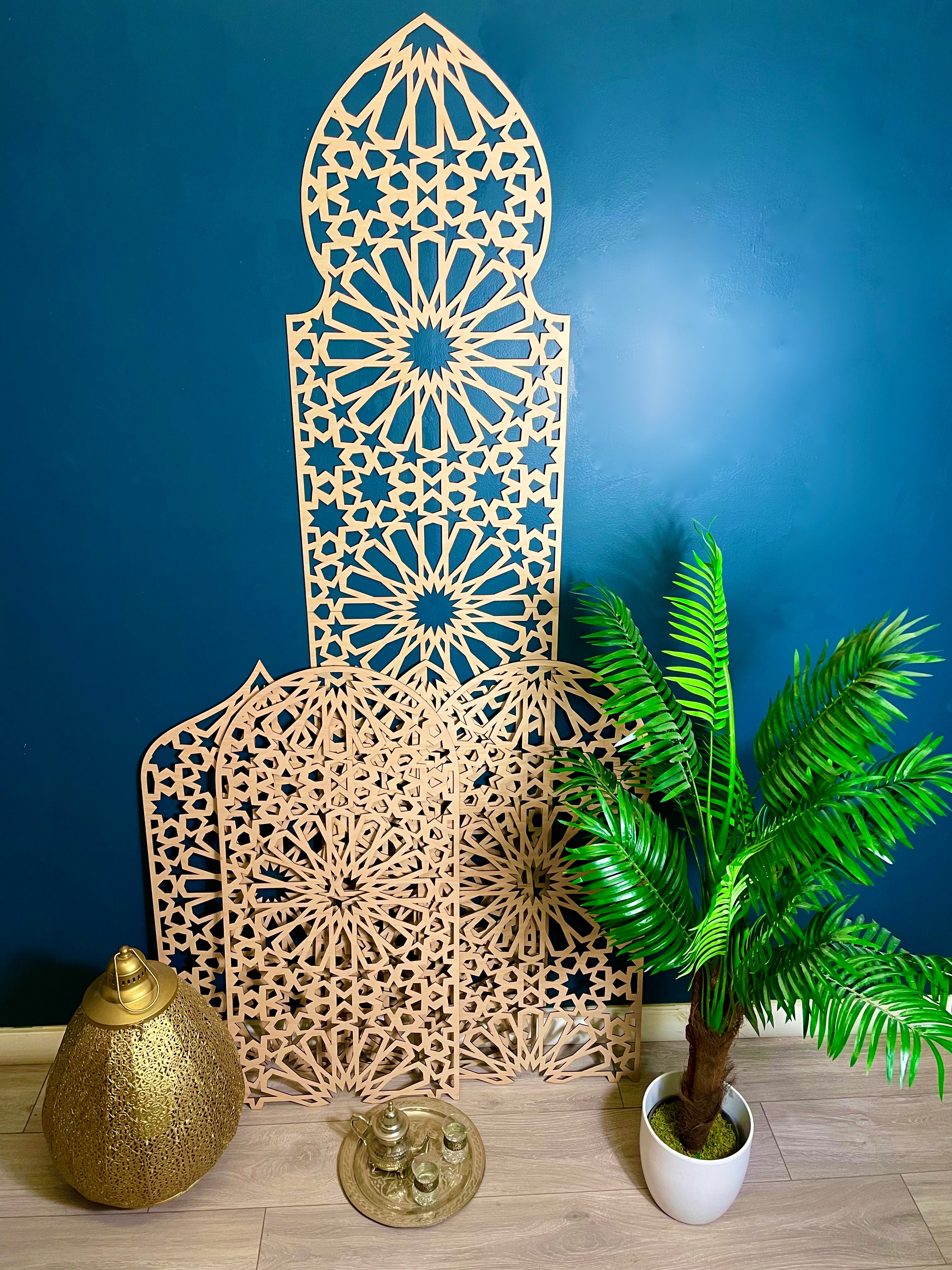 Decorative Wall Panel Geometrical Pattern| Moroccan Furniture In UK