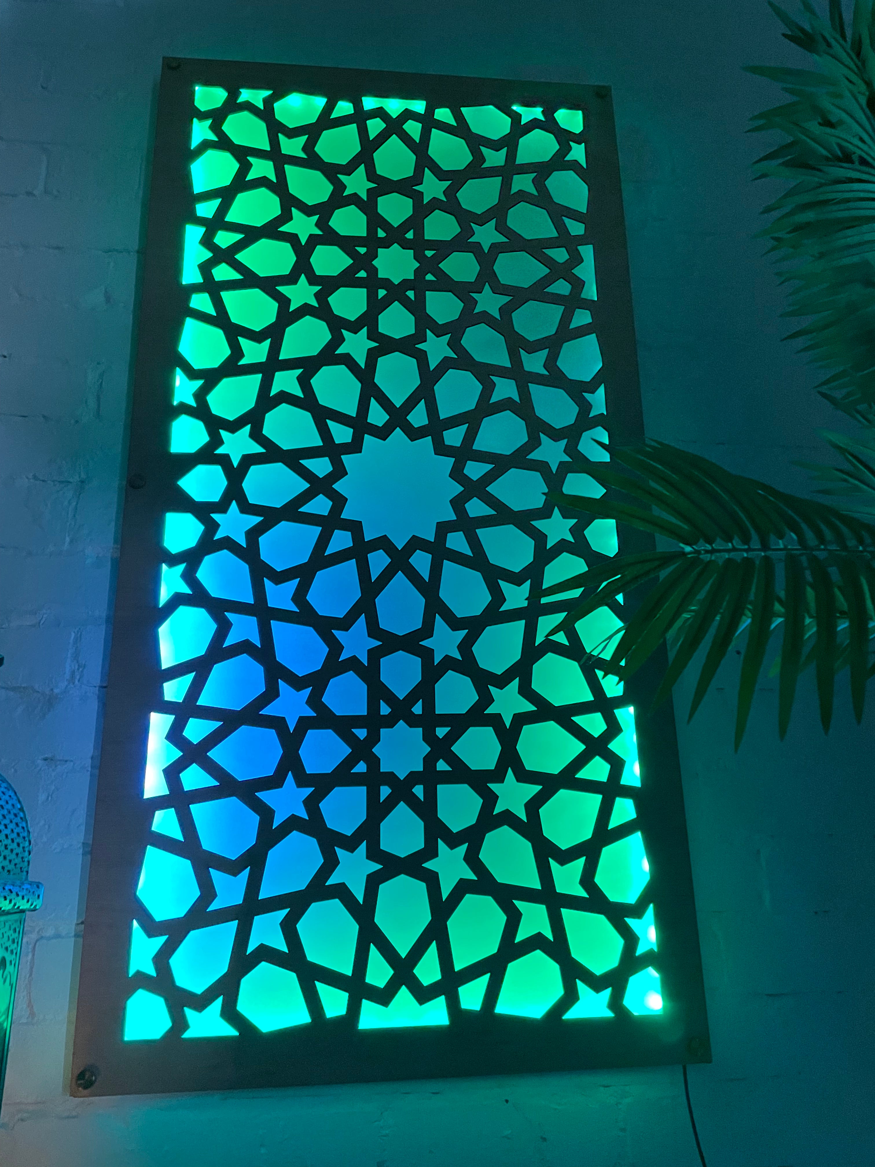 Moroccan Spa Decorative LED Panel