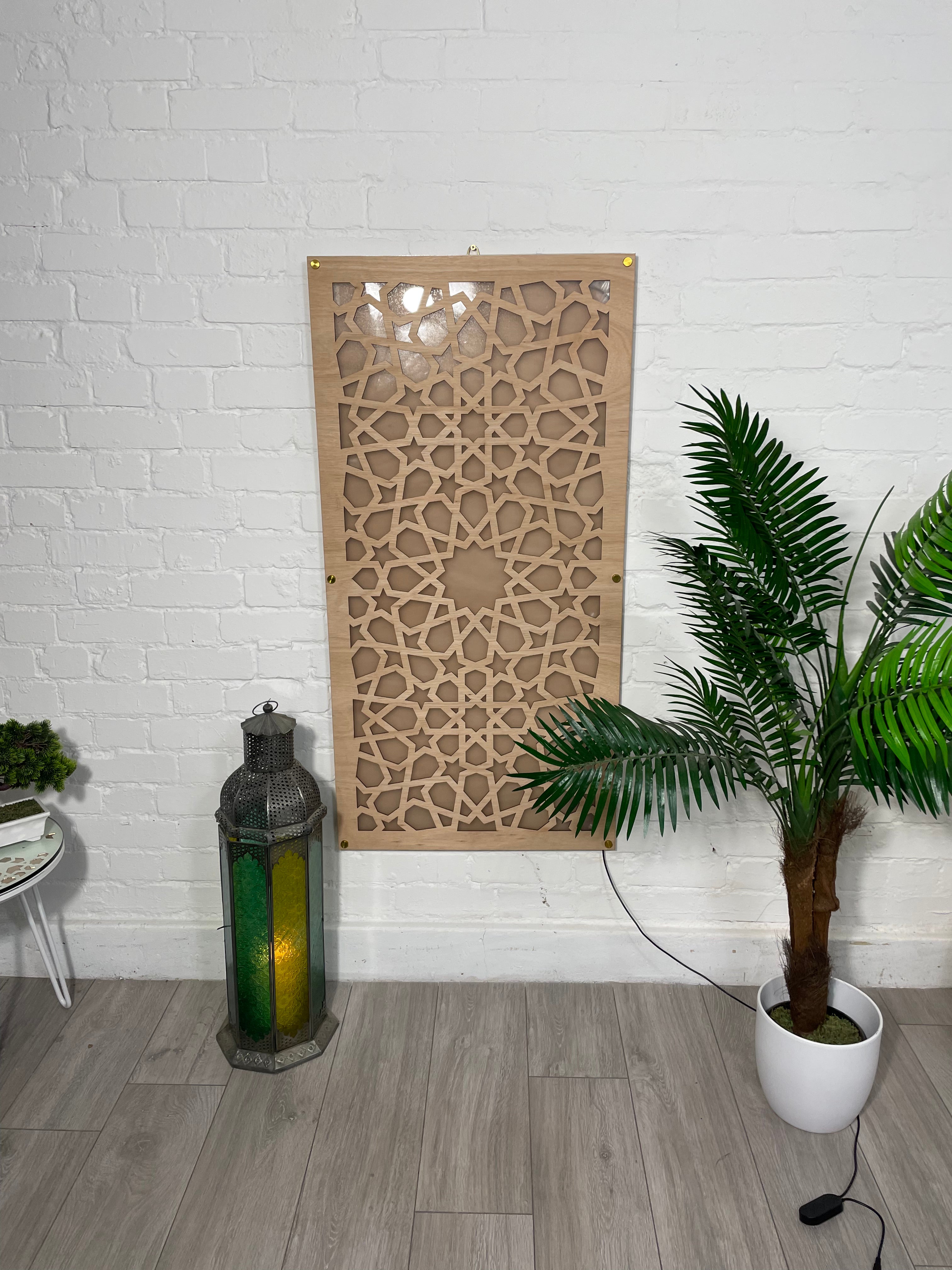 Moroccan Spa Decorative LED Panel