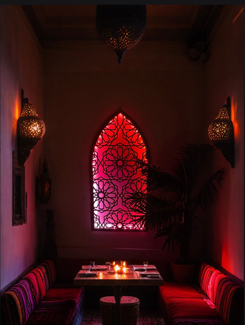 Moroccan Lounge Decorative Panel