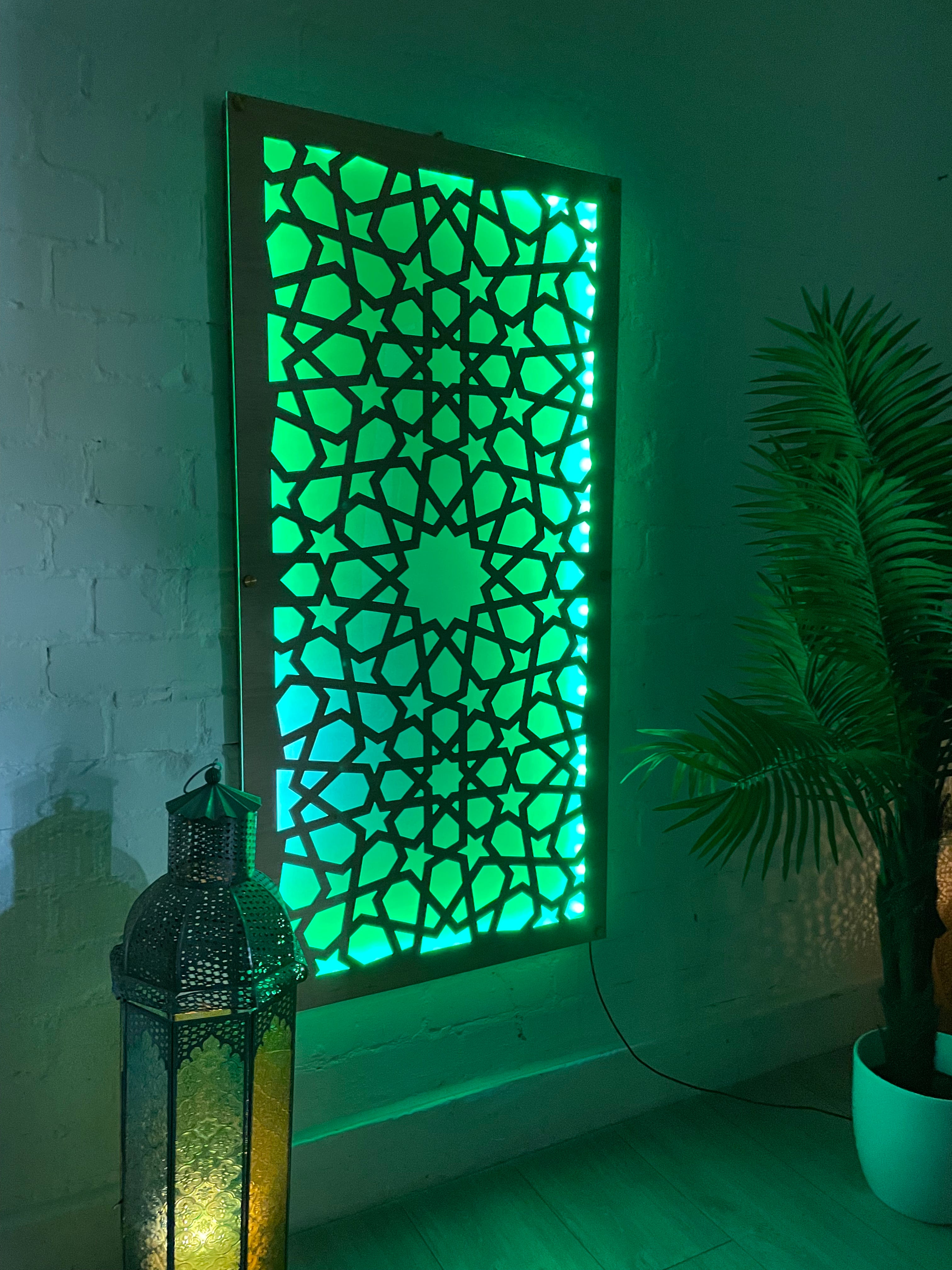 Moroccan Spa Decorative LED Panel