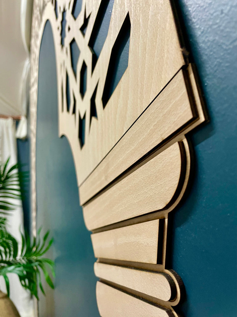 Two layers Rope columns