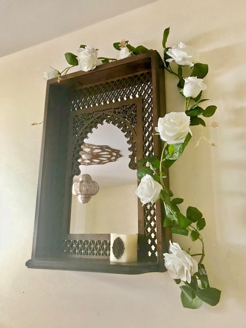  Luxurious Handcrafted Arabesque Moroccan Mirror| Best Moroccan Furniture