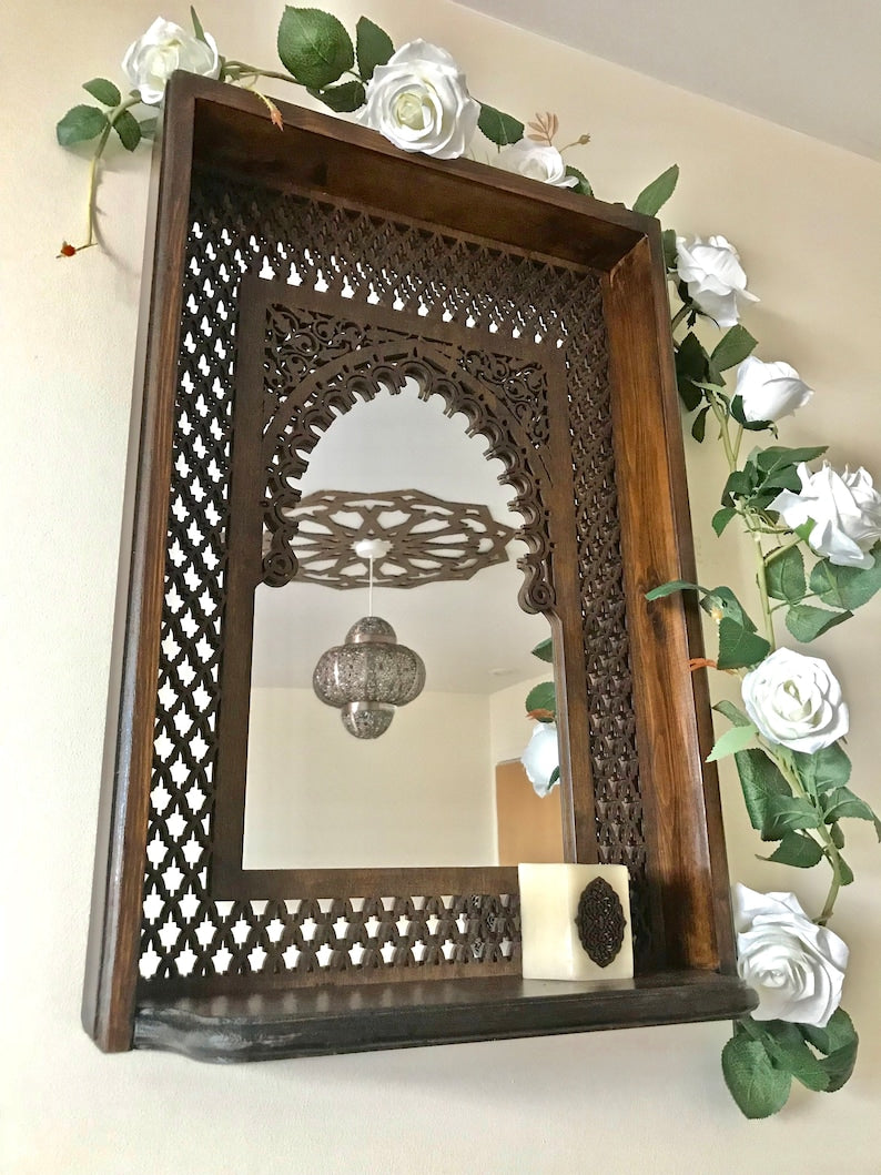 Luxurious Mirror handcrafted Arabesque|Best Moroccan Mirror Design 