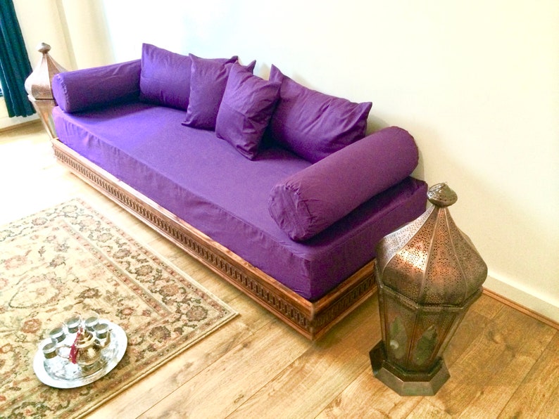 Luxurious Moroccan Sofa Arabian Bench|Best Moroccan Furniture In UK