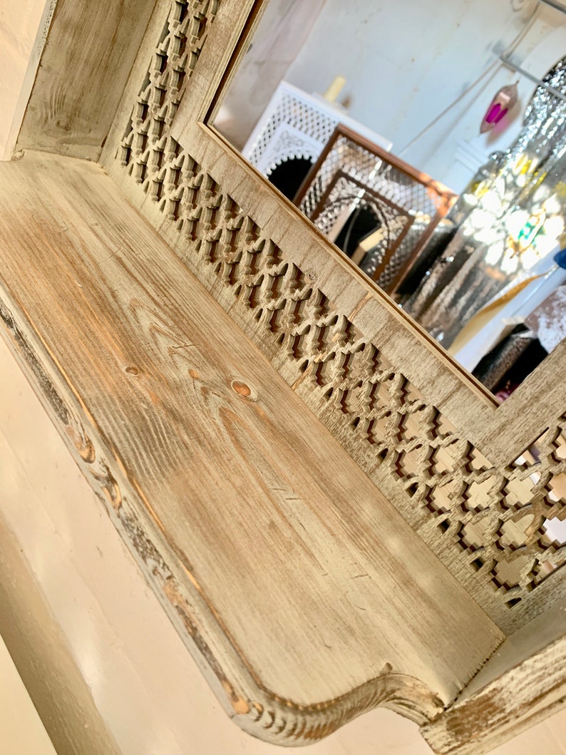 Luxurious Rustic Handcrafted Moroccan Mirror|Best Moroccan Mirror UK