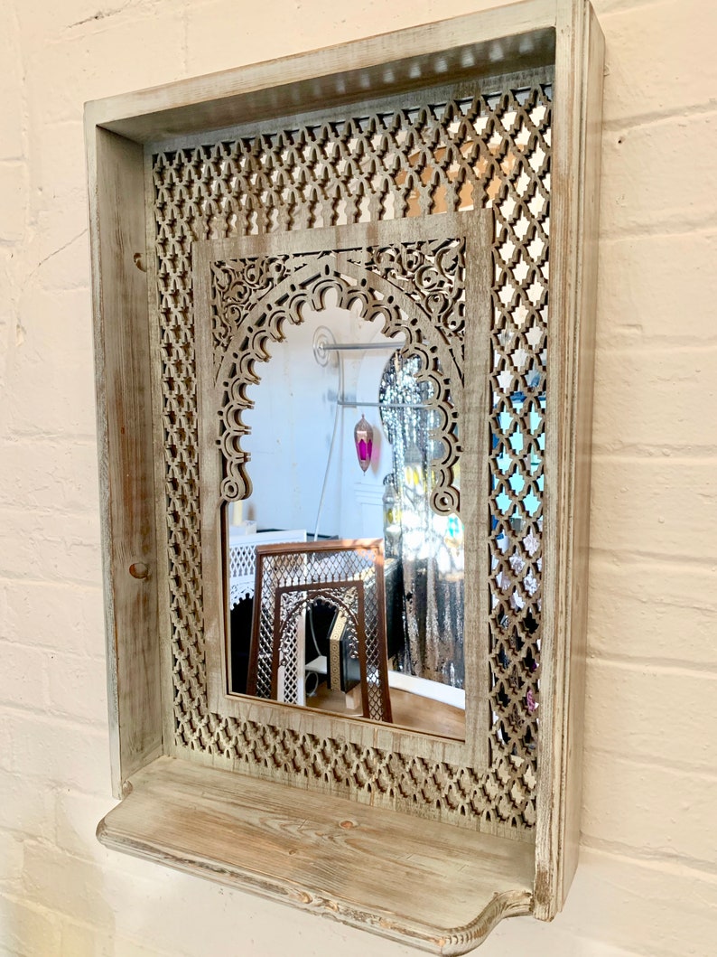 Luxurious Rustic Handcrafted Moroccan Mirror|Best Moroccan Mirror UK