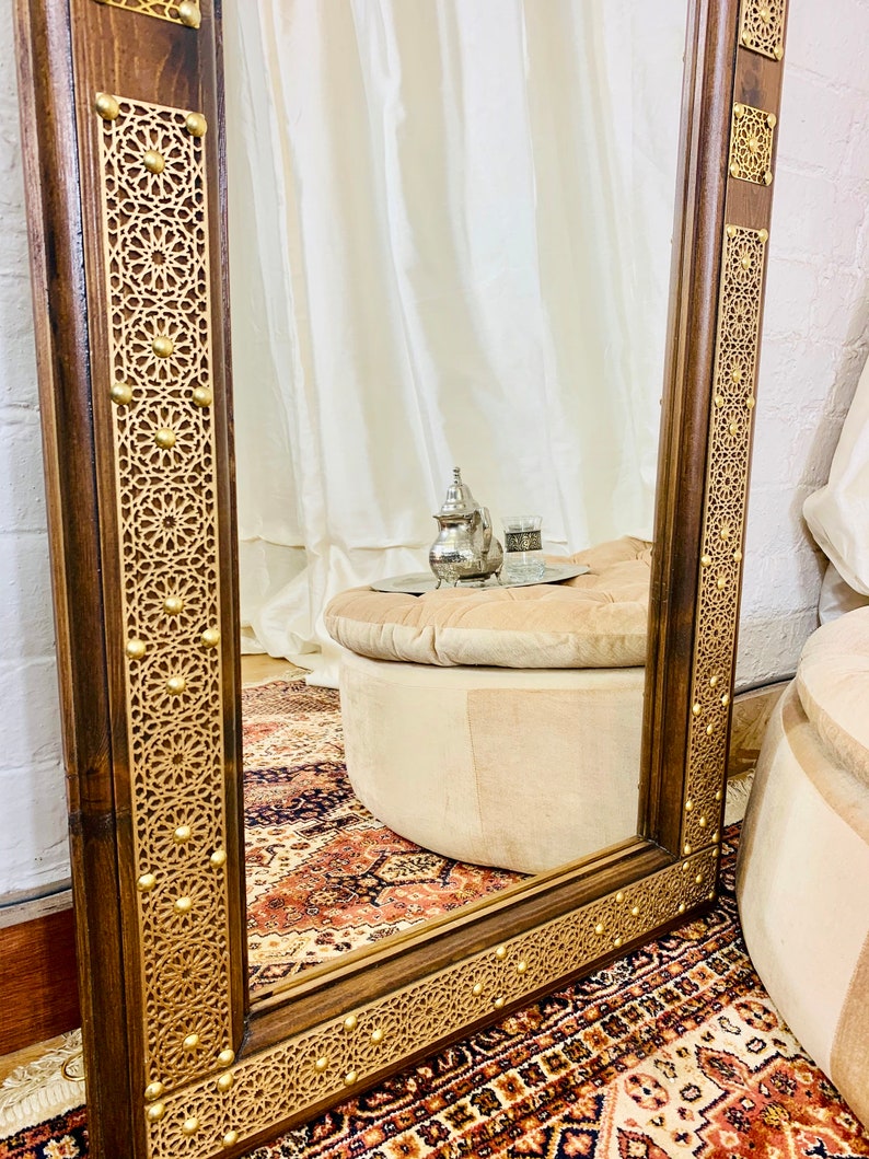 Full Length Moroccan Mirror,Bohemian wall |Moroccan furniture shop