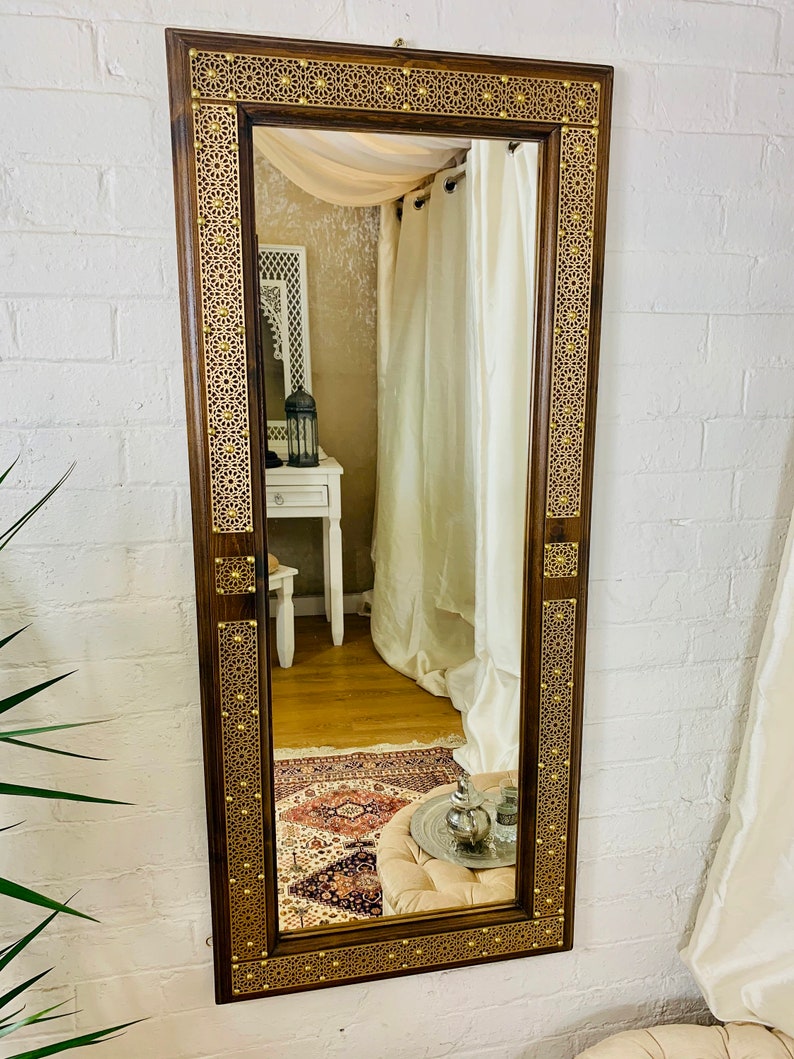 Full Length Moroccan Mirror,Bohemian wall |Moroccan furniture shop