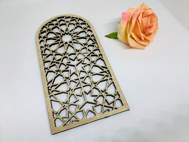 Large Moroccan Decorative wood panels |Boho Moroccan furniture In UK