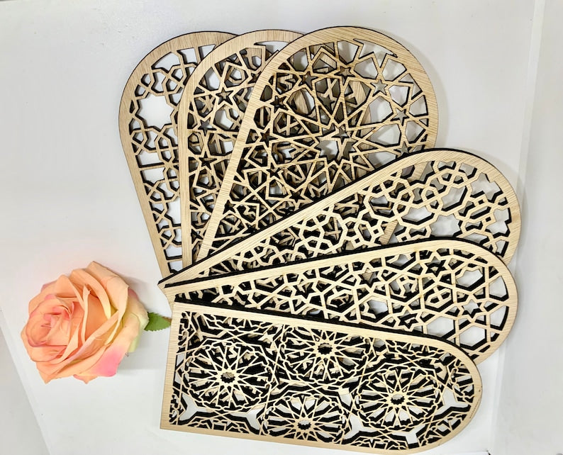 Large Moroccan Decorative wood panels |Boho Moroccan furniture In UK