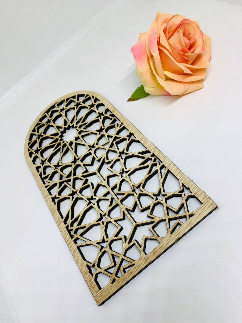 Large Moroccan Decorative wood panels |Boho Moroccan furniture In UK