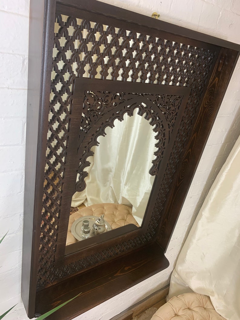  Luxurious Mirror handcrafted Arabesque Window|Best Moroccan Furniture