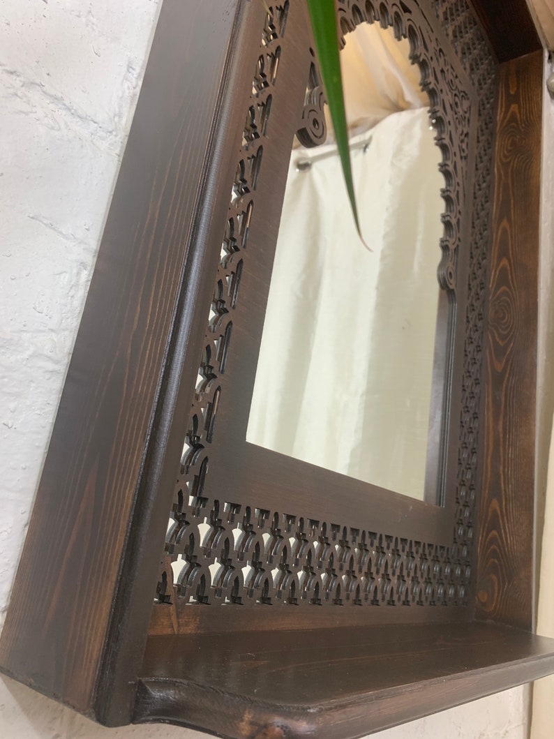 Luxurious Mirror handcrafted Arabesque Window|Best Moroccan Furniture