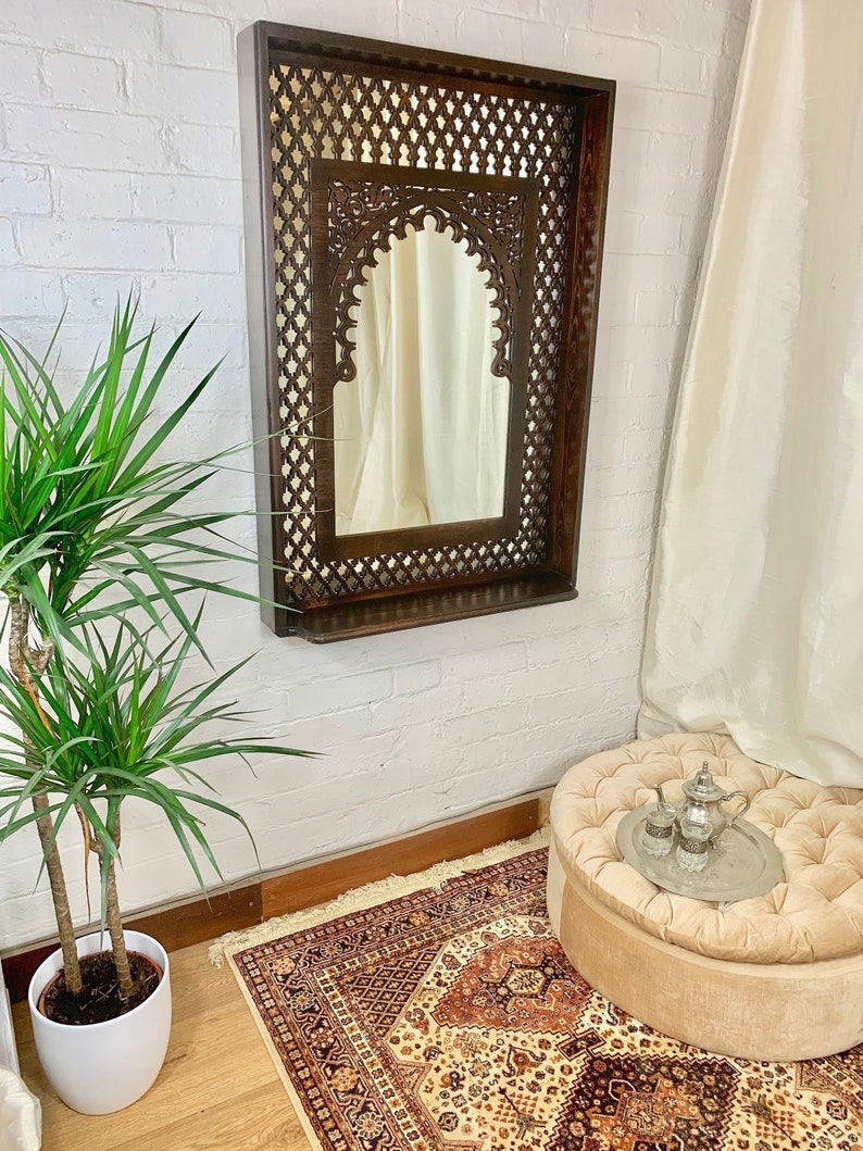  Luxurious Mirror handcrafted Arabesque Window|Best Moroccan Furniture