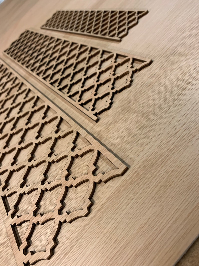 Decorative Wood Strips Panels|Best Moroccan Furniture