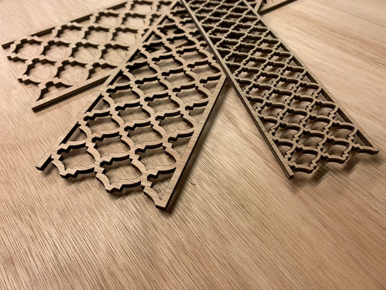 Decorative Wood Strips Panels|Best Moroccan Furniture