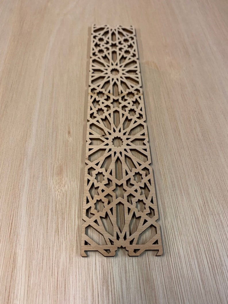 Geometrical Decorative Wood Strips Panels|Best Moroccan Wood Panels