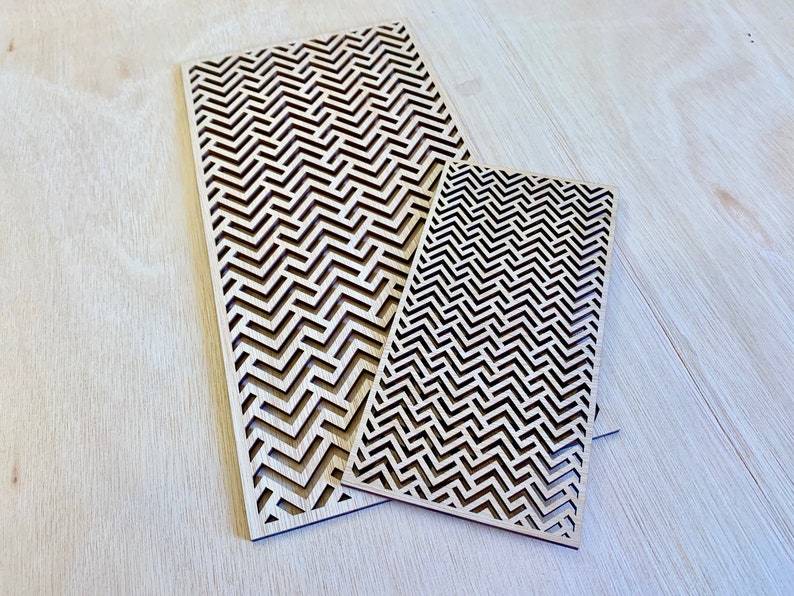 Abstract Retro Decorative wood panels| Best Moroccan Furniture In UK