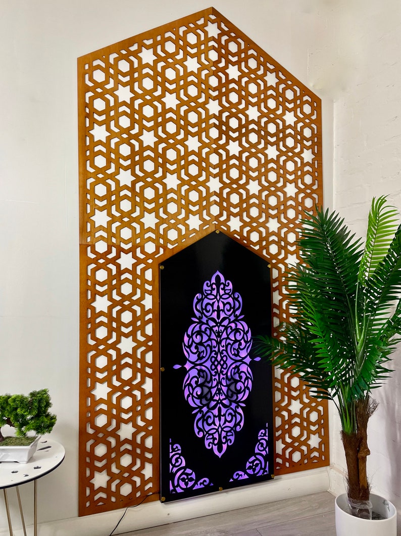 Panels With Central Lighting Sound System|Moroccan Furniture Design