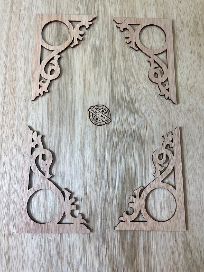Angle Decorative wood panels| Moroccan Furniture Style