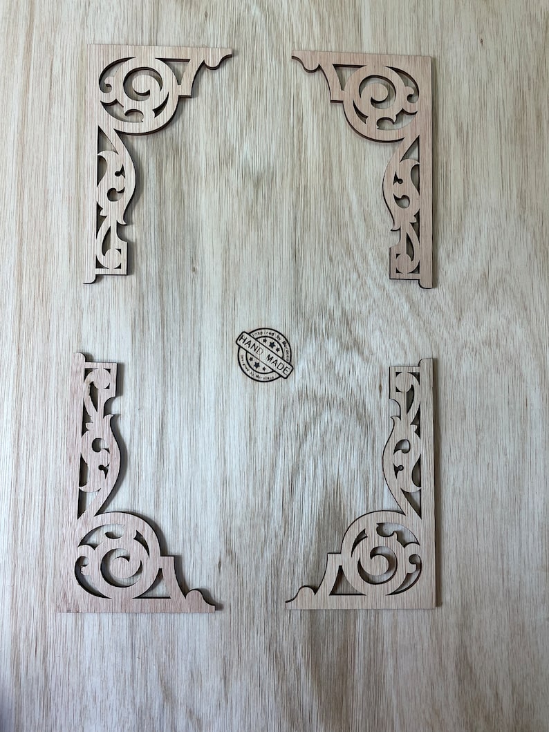 Angle Decorative wood panels fretwork| Moroccan Furniture Style
