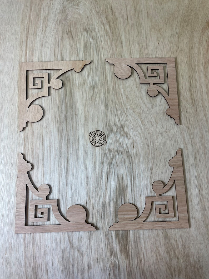 Angle Decorative wood panels | Moroccan Furniture Design