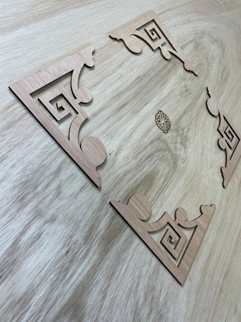 Angle Decorative wood panels | Moroccan Furniture Design