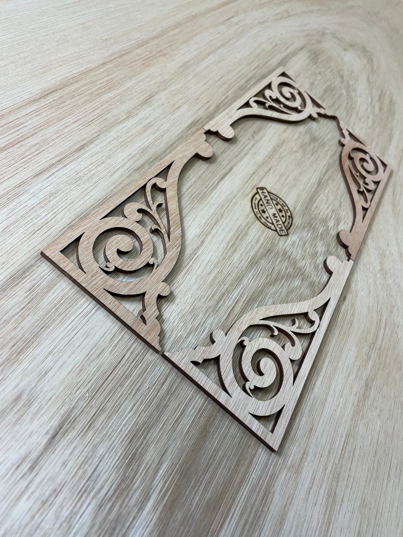 Angle Decorative wood panels| Boho Moroccan Furniture