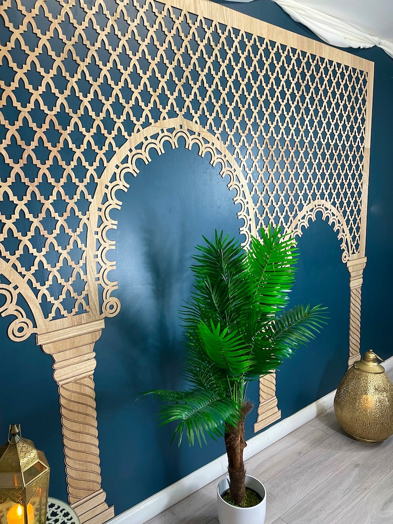 Triple Arched Panels Designed|Best Moroccan Arched Panels Design in Uk
