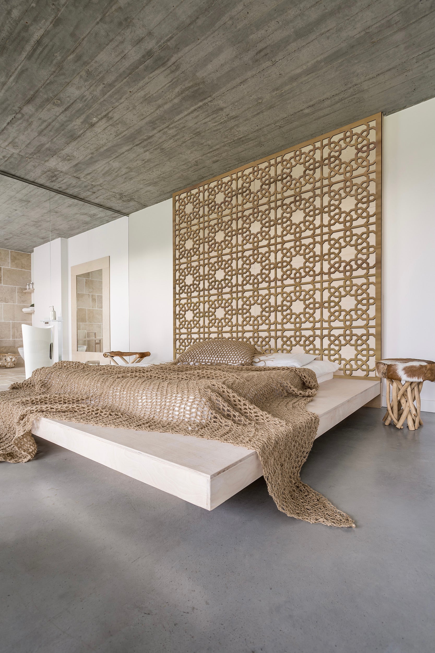 Bohemian Headboard Moroccan Bedroom Wall Display Moroccan Backdrop