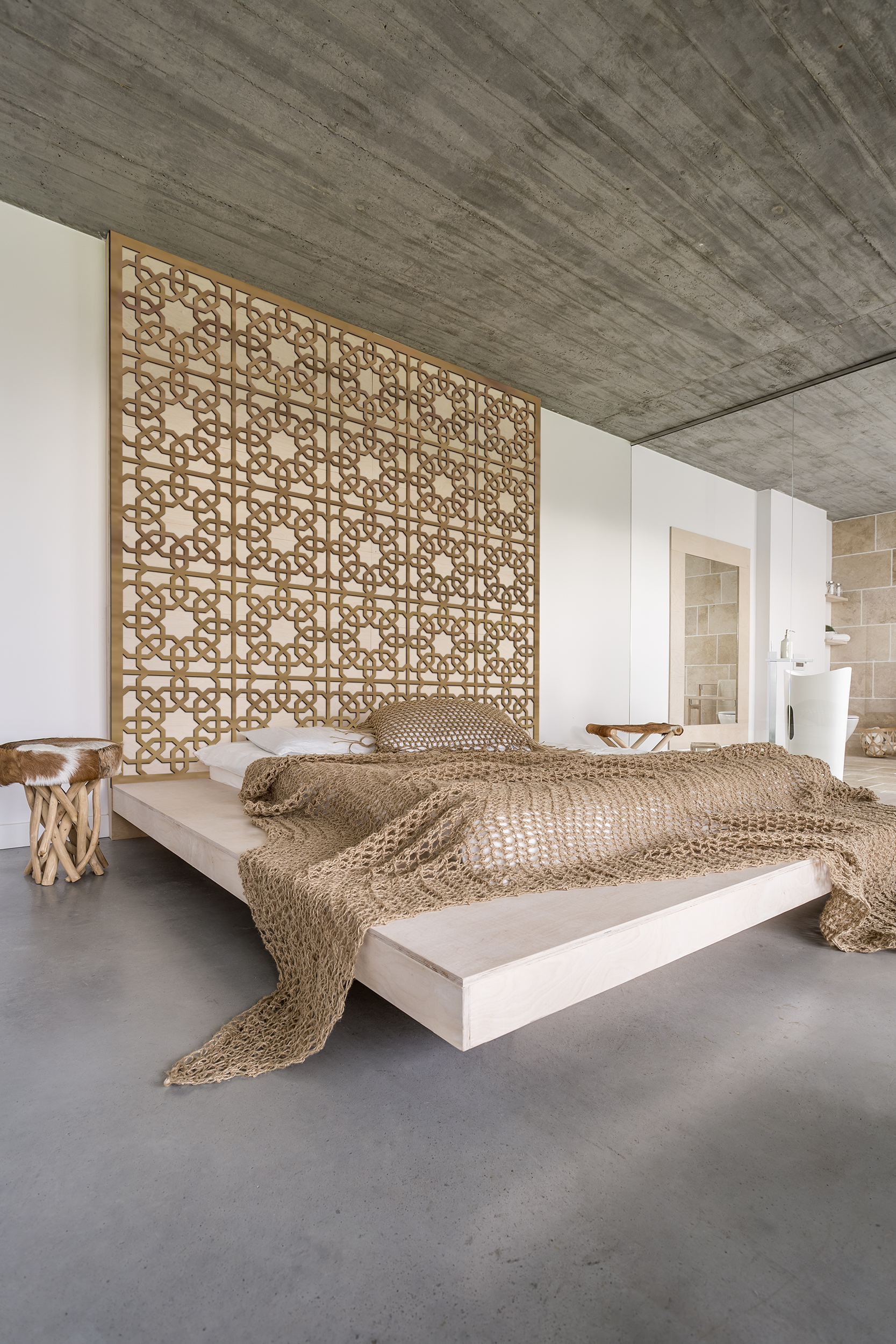 Bohemian Headboard Moroccan Bedroom Wall Display Moroccan Backdrop