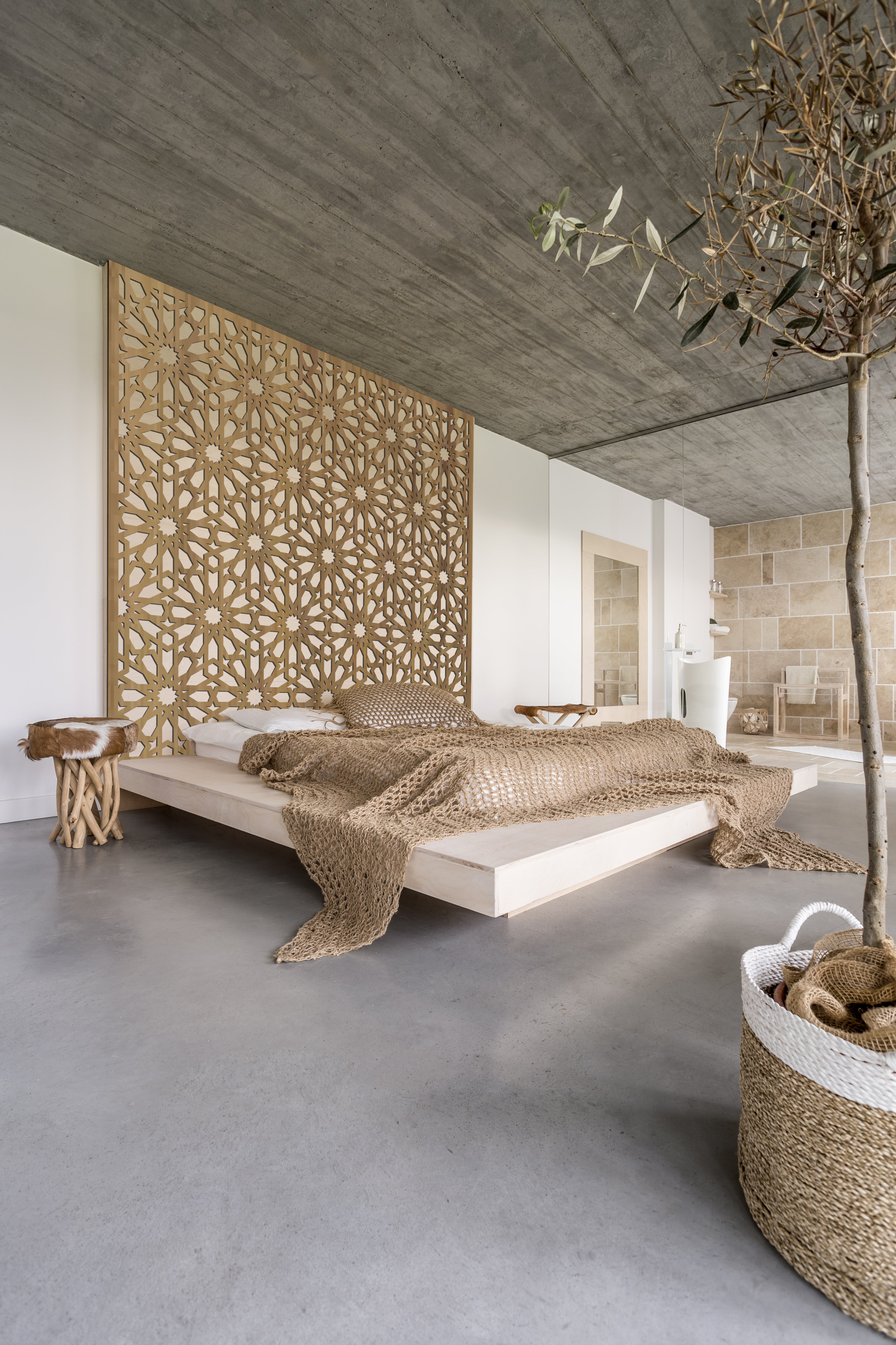 Bohemian Headboard Moroccan Bedroom Wall Display  Moroccan Backdrop