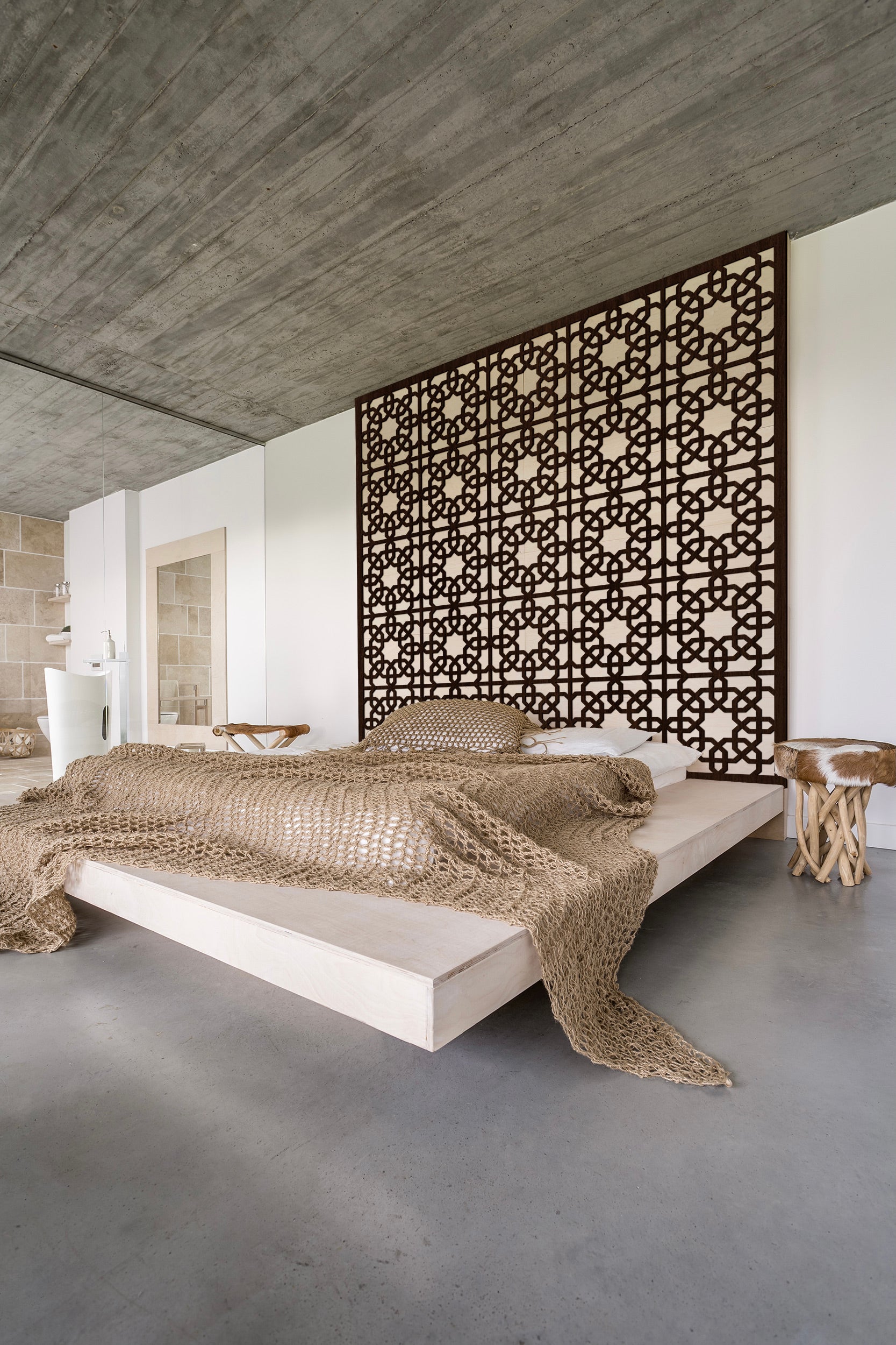 Bohemian Headboard Moroccan Bedroom Wall Display Moroccan Backdrop