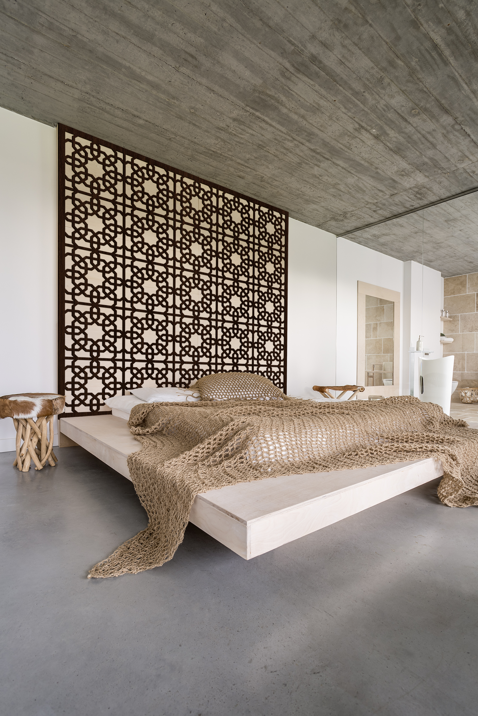 Bohemian Headboard Moroccan Bedroom Wall Display Moroccan Backdrop